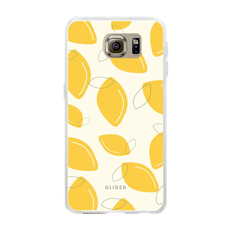 Produktbild Abstract Lemon - Samsung Galaxy S6 Handyhülle