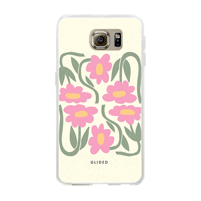 Produktbild Flowy Pink - Samsung Galaxy S6 Handyhülle