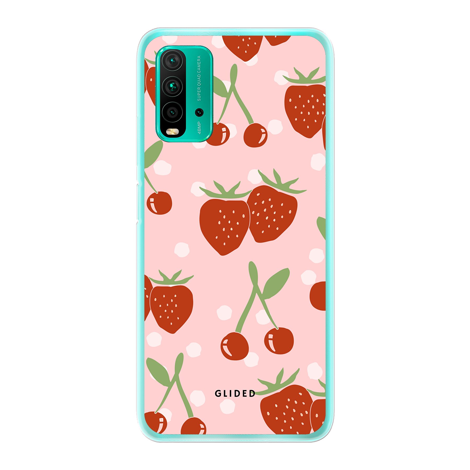 Produktbild Cherry meets Strawberry - Xiaomi Redmi Note 9 4G Handyhülle