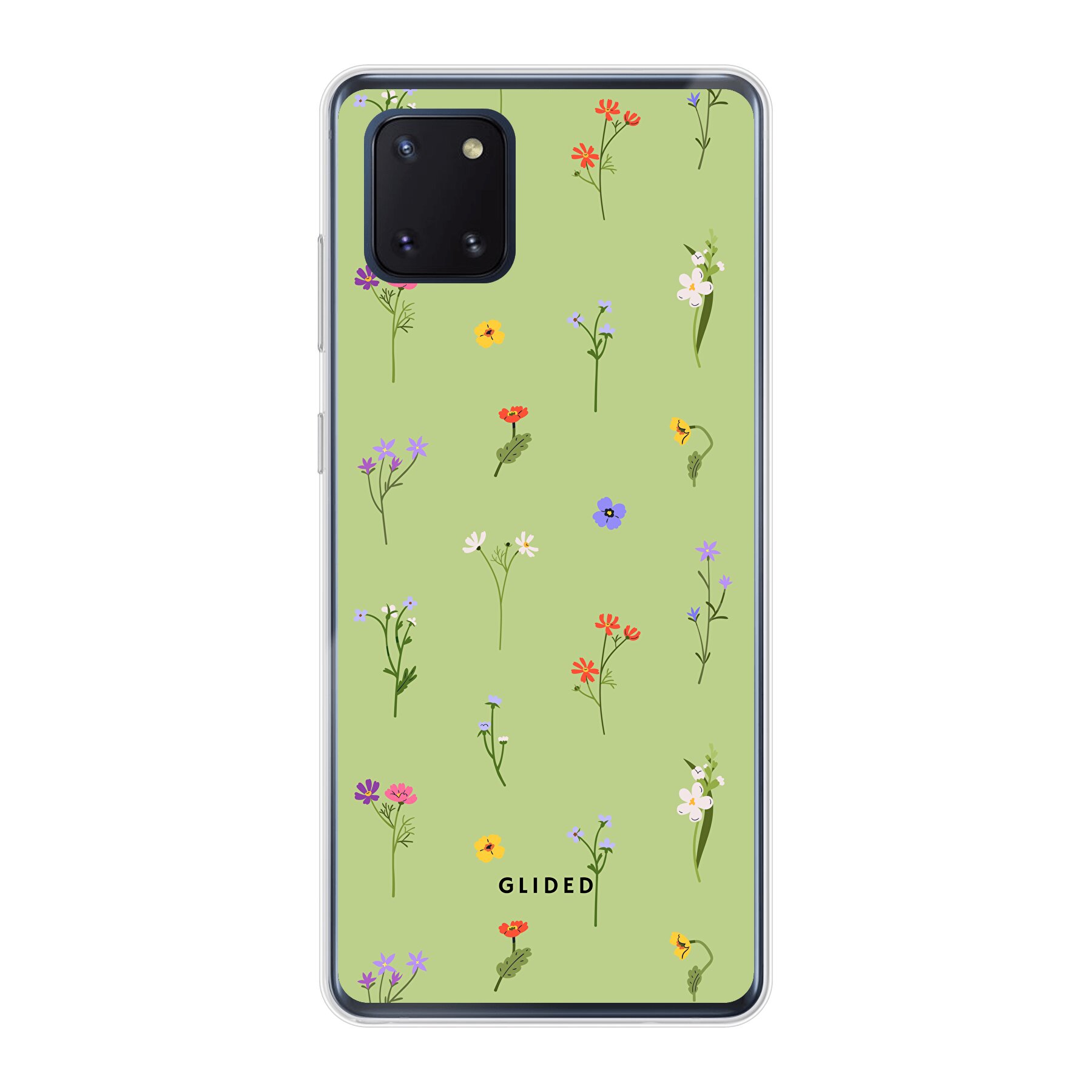 Produktbild Green Floral - Samsung Galaxy Note 10 Lite Handyhülle
