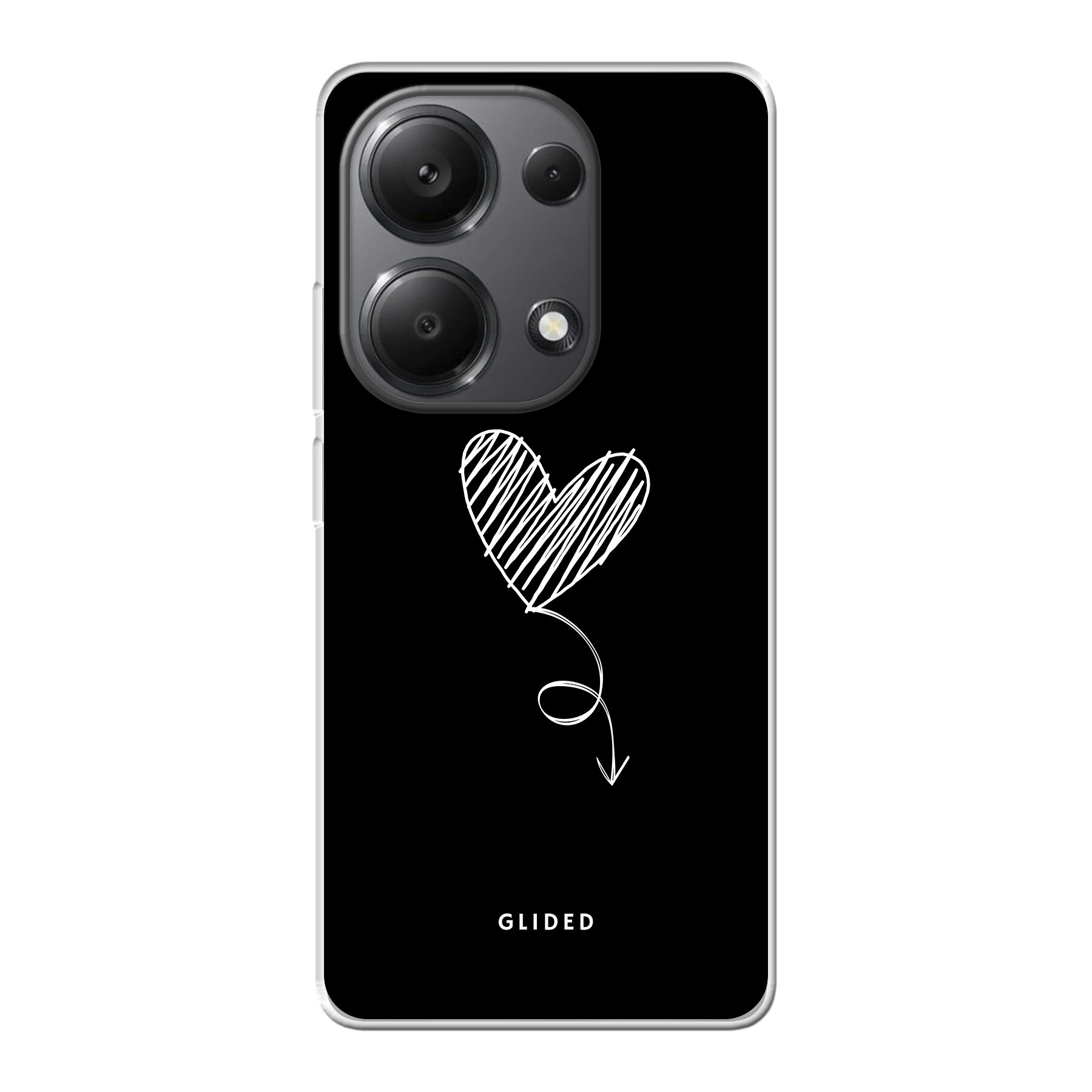 Produktbild Dark Heart - Xiaomi Redmi Note 13 Pro 4G Handyhülle