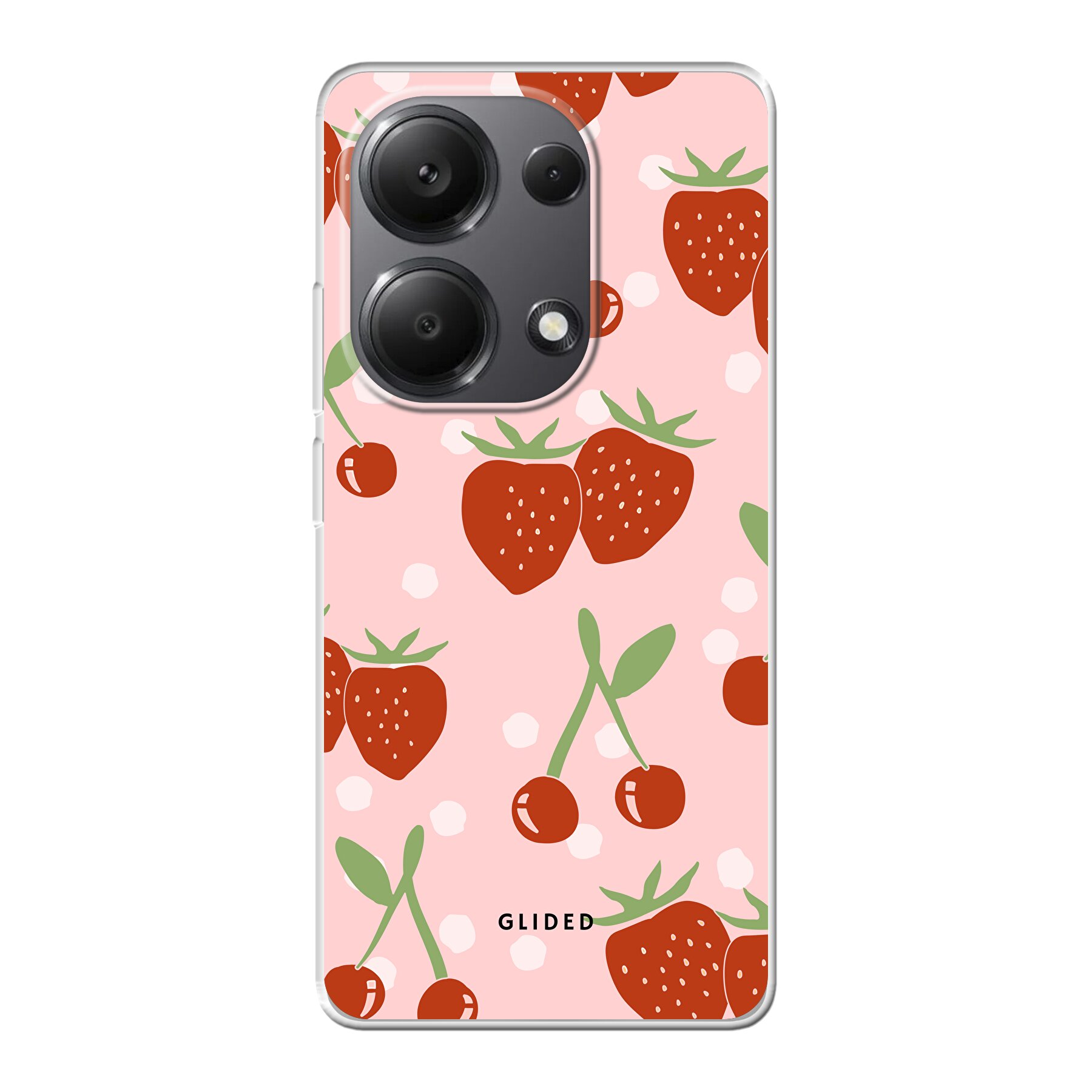 Produktbild Cherry meets Strawberry - Xiaomi Redmi Note 13 Pro 4G Handyhülle