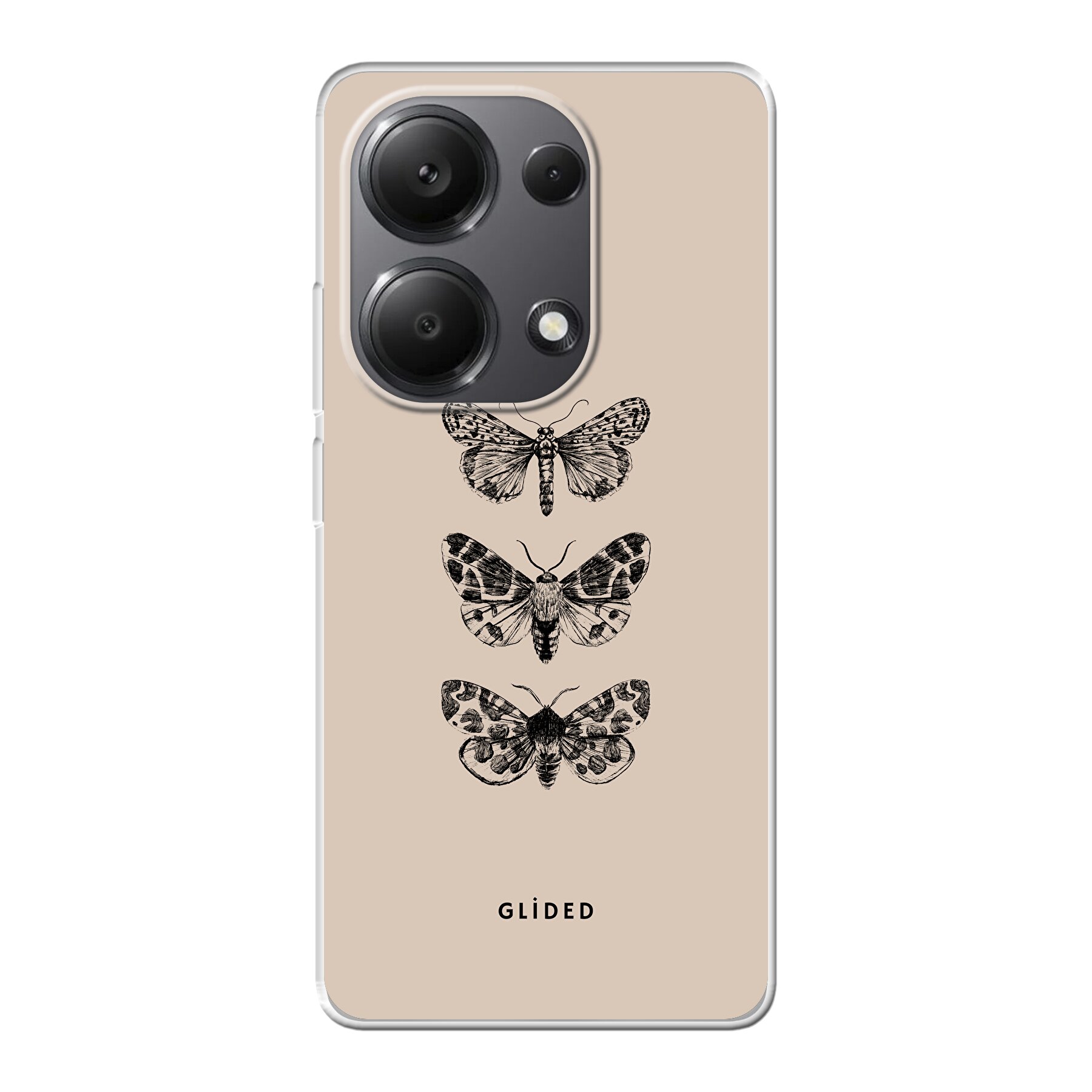 Produktbild Butterfly Aesthetic - Xiaomi Redmi Note 13 Pro 4G Handyhülle