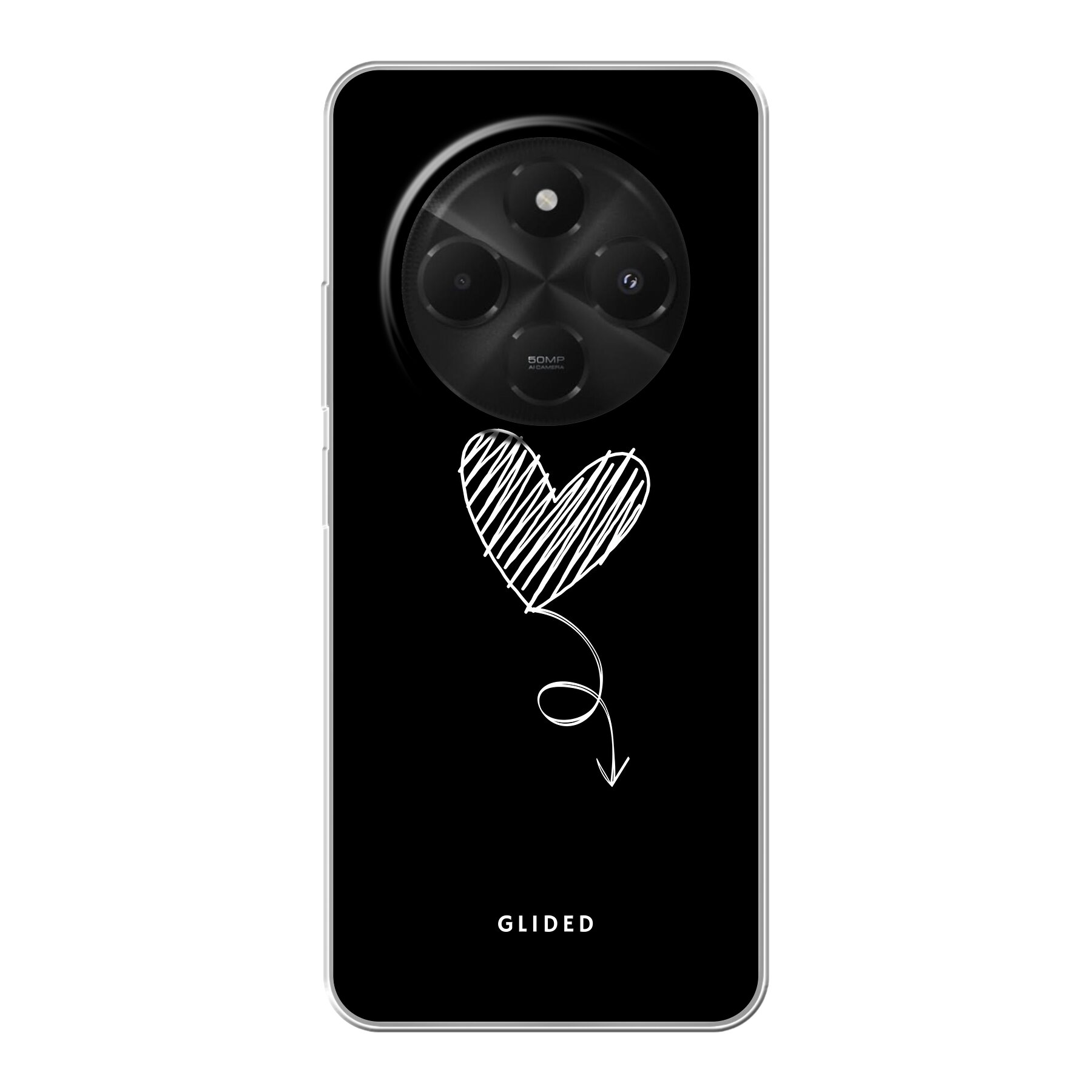Tuotekuva Dark Heart - Xiaomi Poco C75 5G Puhelimen suojakuori