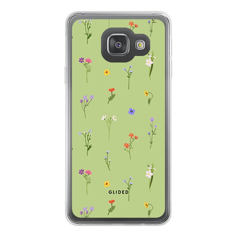 Green Floral - Samsung Galaxy A3 2016 Handyhülle