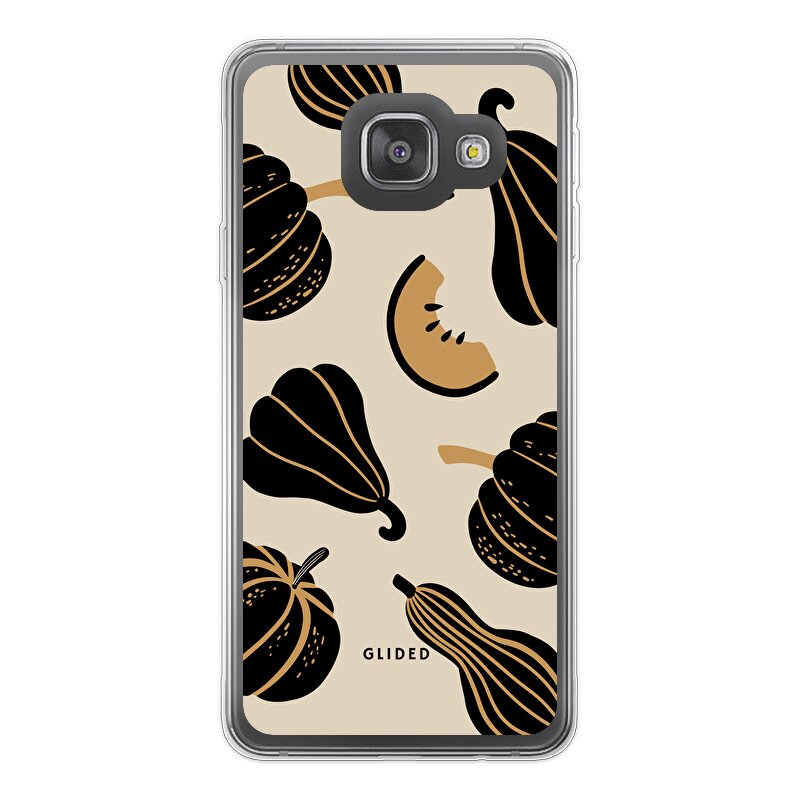 Beige and Black Pumpkin - Samsung Galaxy A3 2016 Handyhülle
