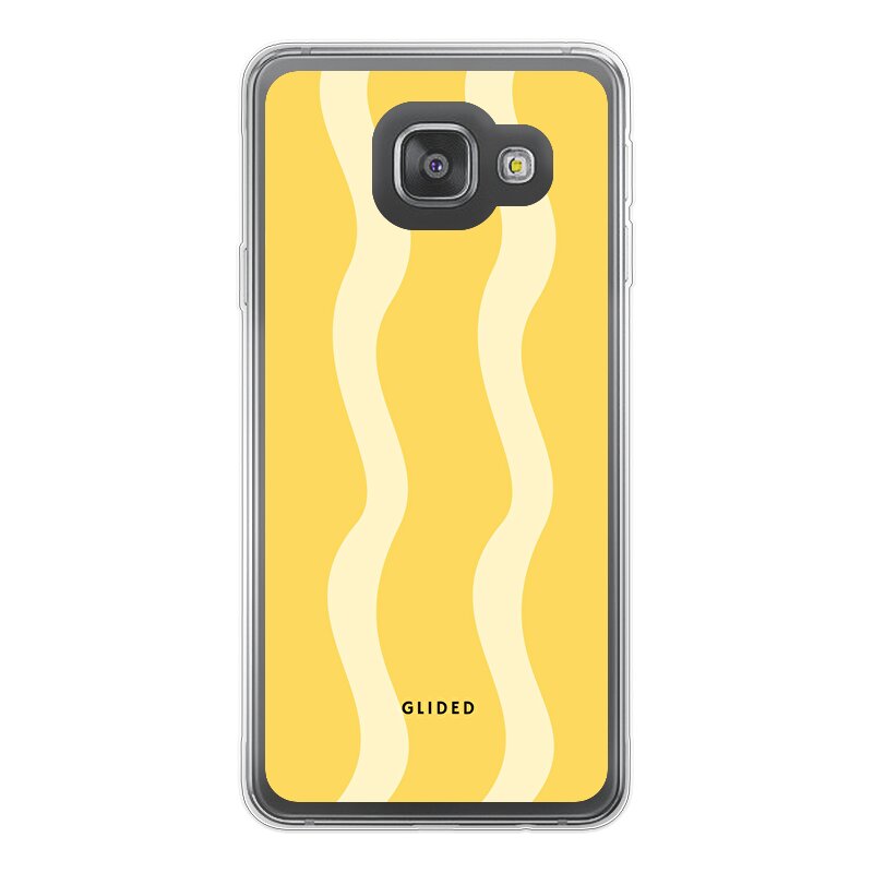 Yellow Wavy - Samsung Galaxy A3 2016 Handyhülle