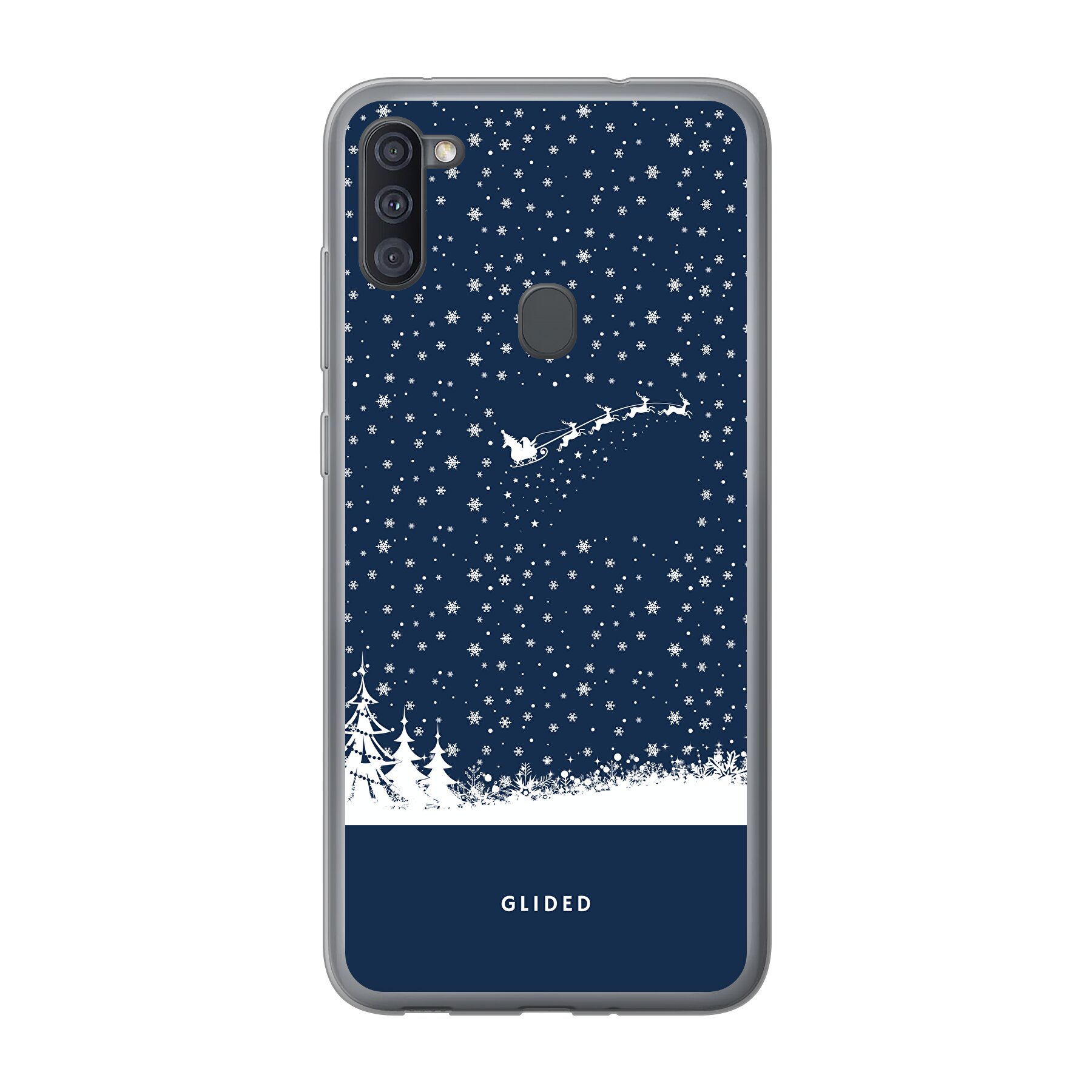 Produktbild Flying Santa - Samsung Galaxy M11 Handyhülle