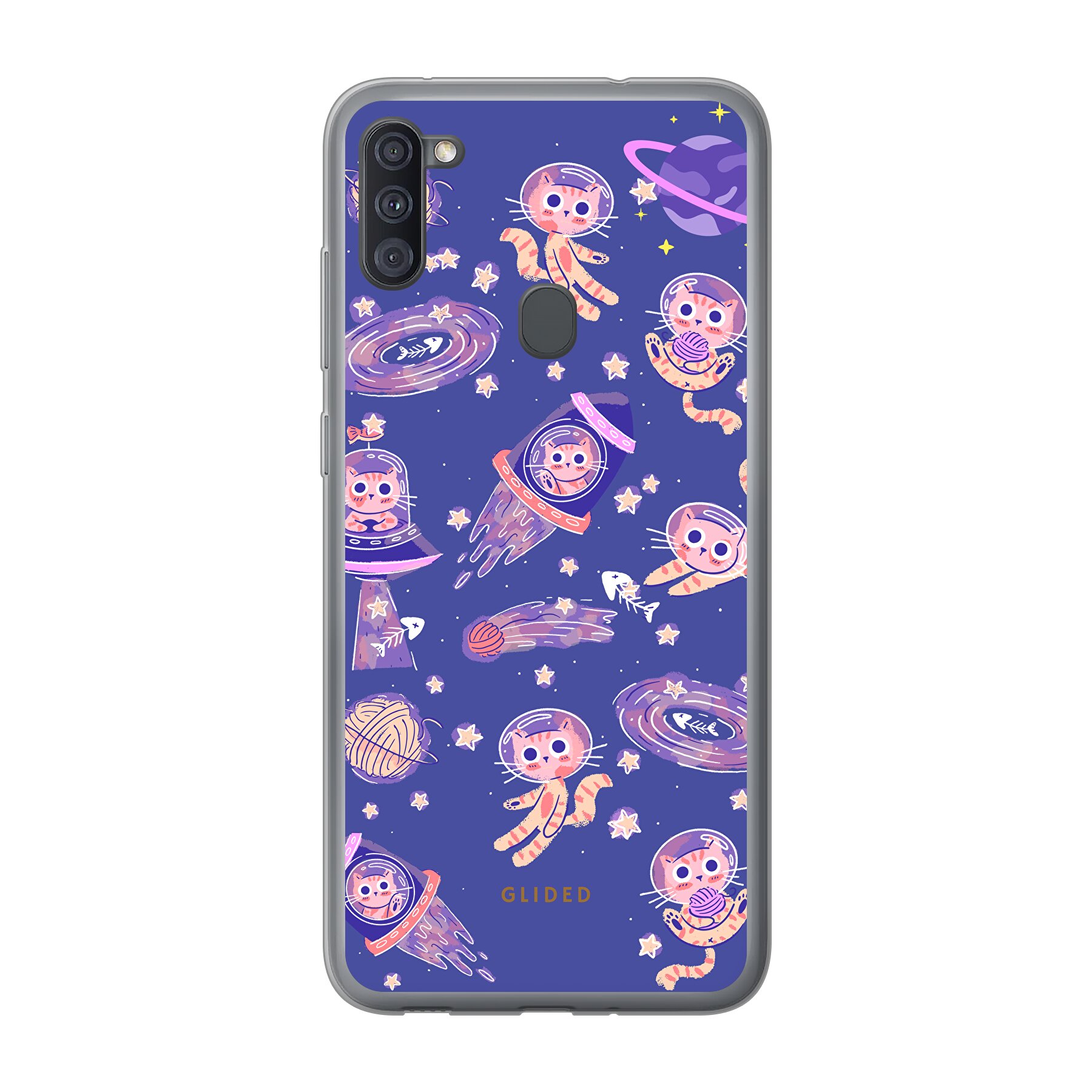 Produktbild Space Cat - Samsung Galaxy M11 Handyhülle