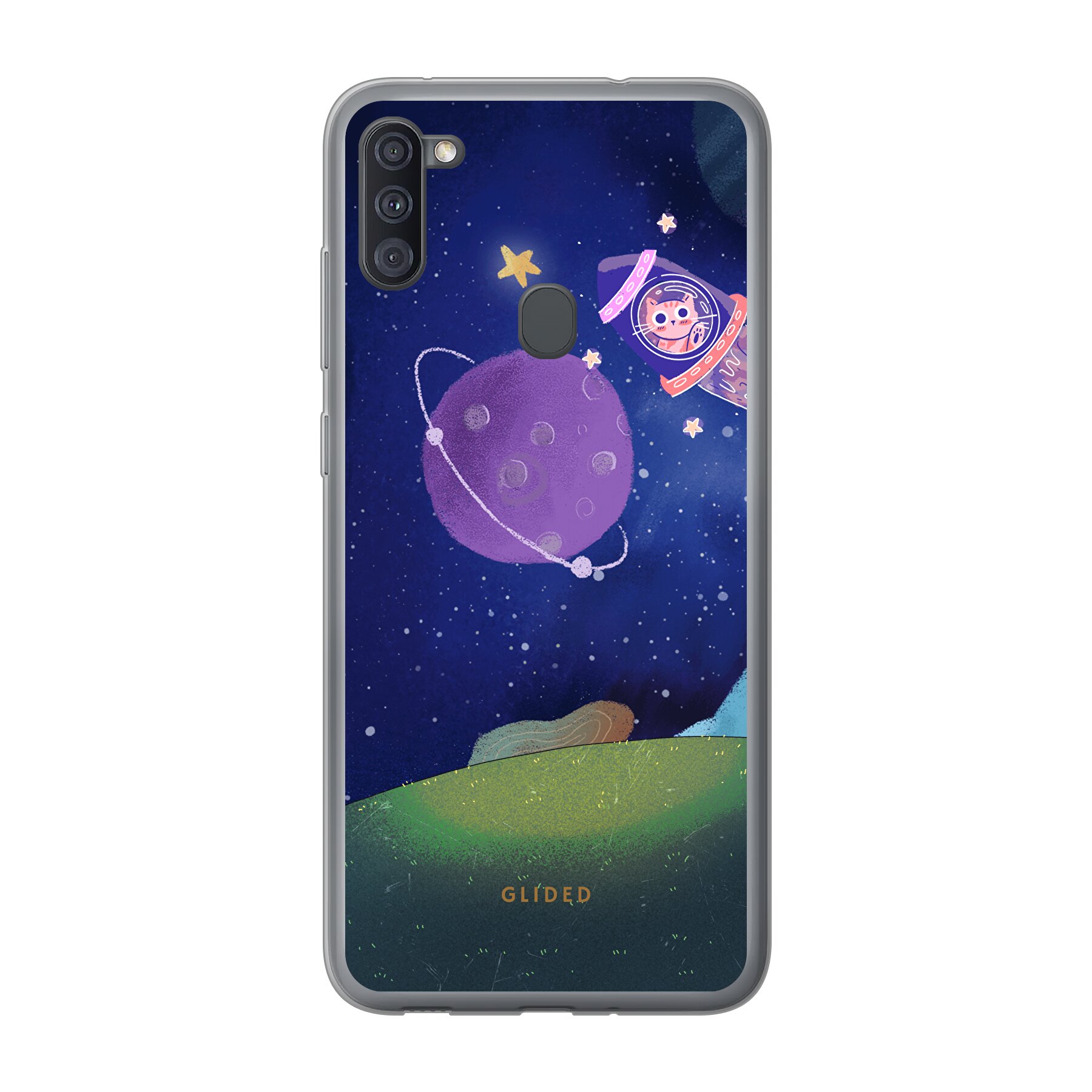 Produktbild Galaxy Cat - Samsung Galaxy M11 Handyhülle