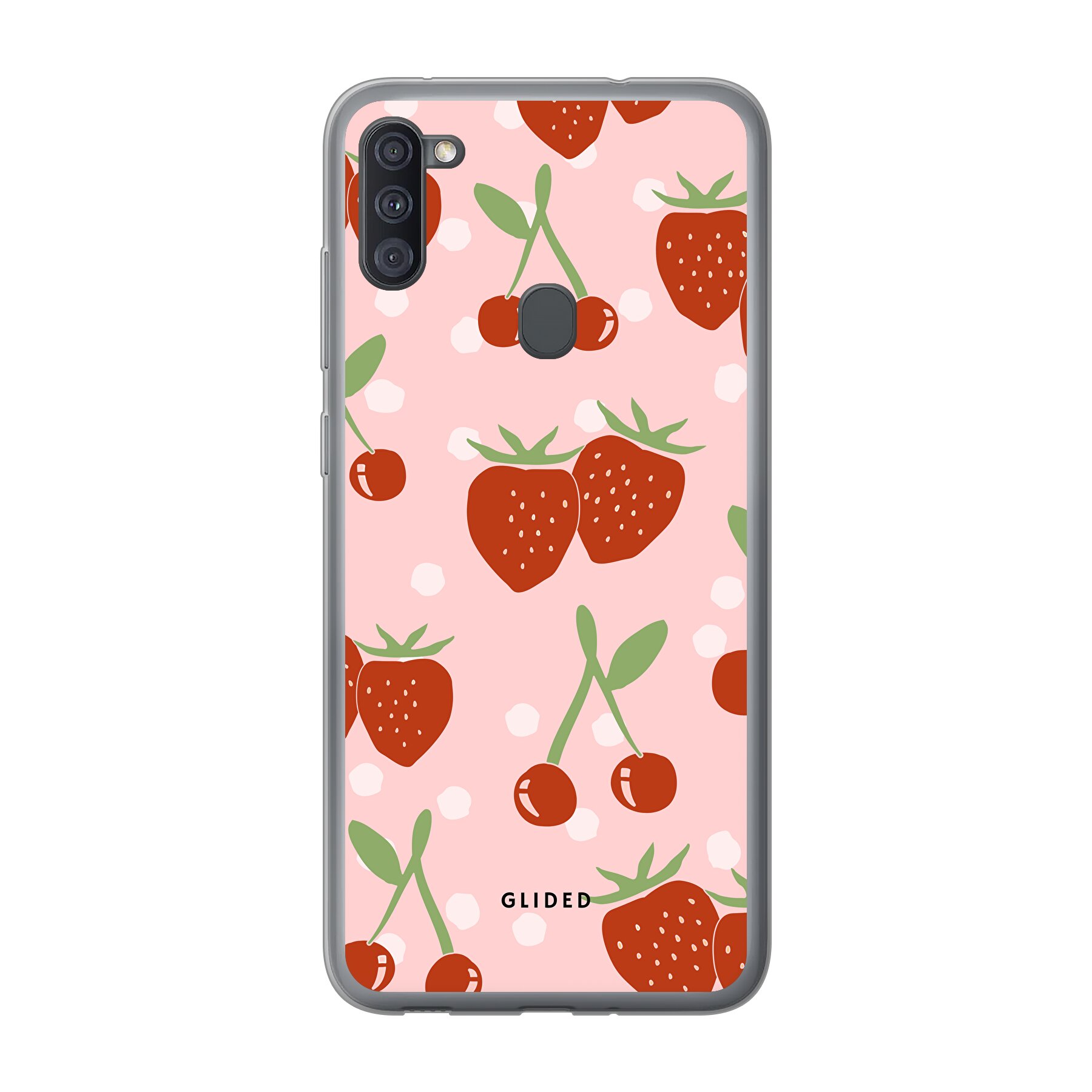 Produktbild Cherry meets Strawberry - Samsung Galaxy M11 Handyhülle