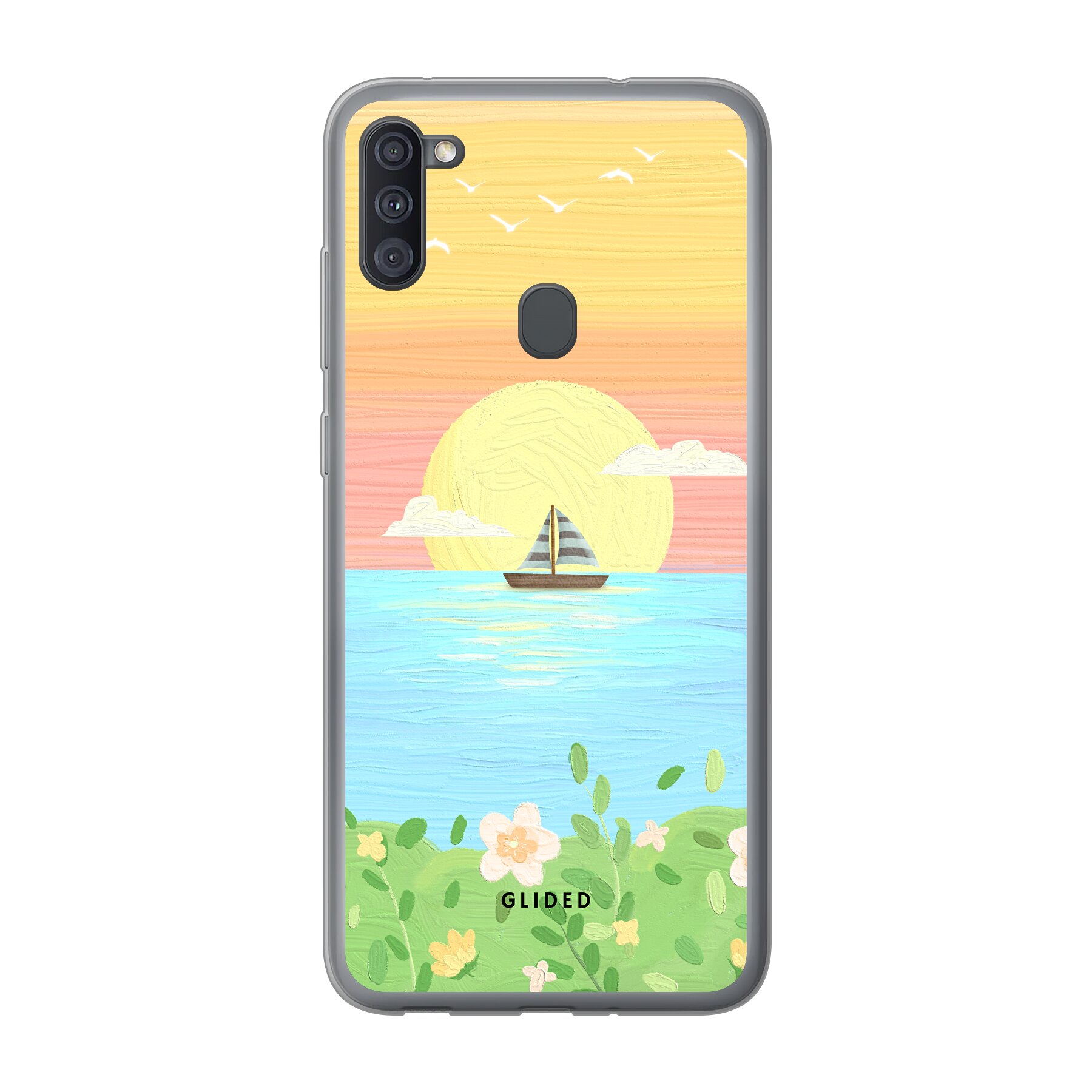 Produktbild Cute Sunset - Samsung Galaxy M11 Handyhülle