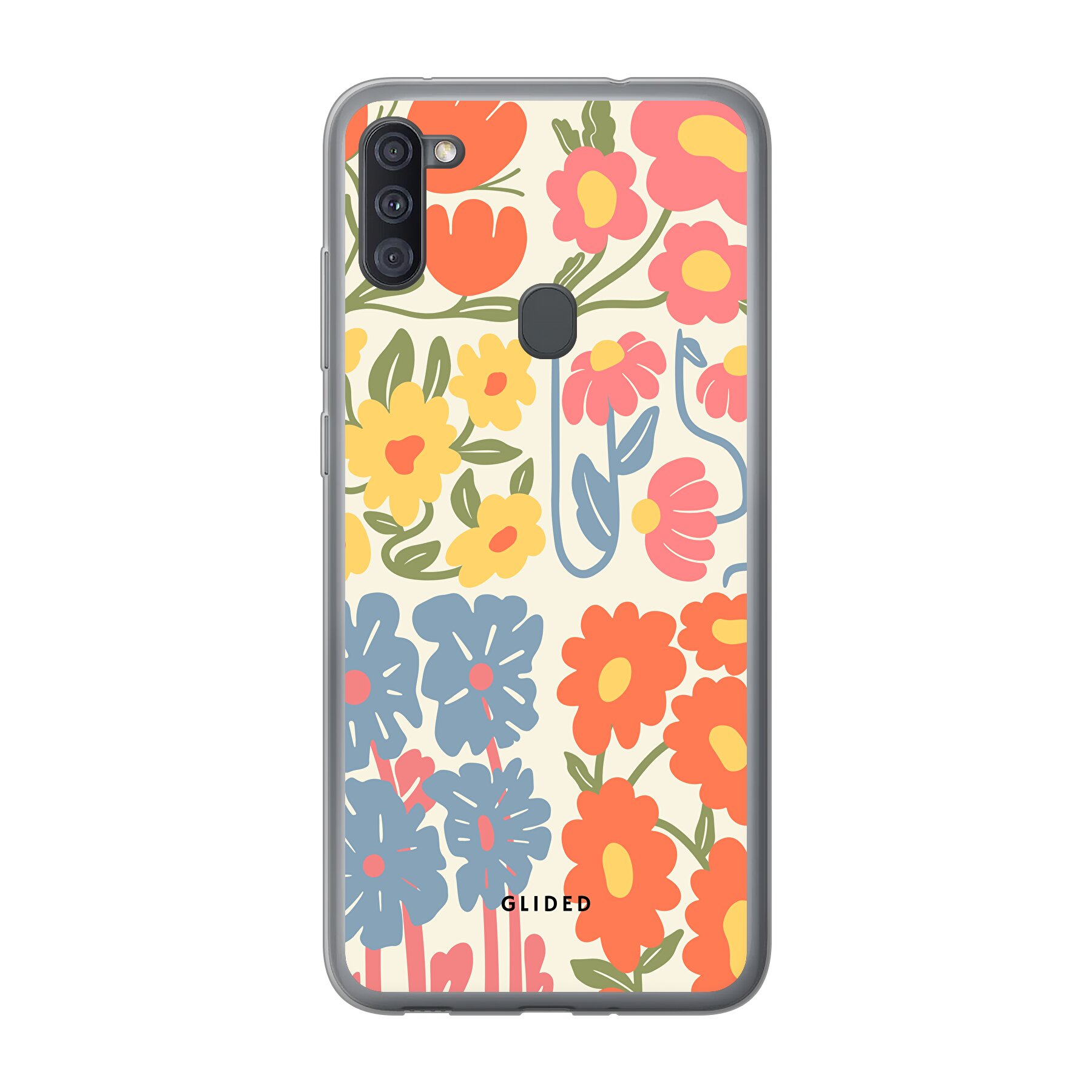 Produktbild Colorful Flowy - Samsung Galaxy M11 Handyhülle