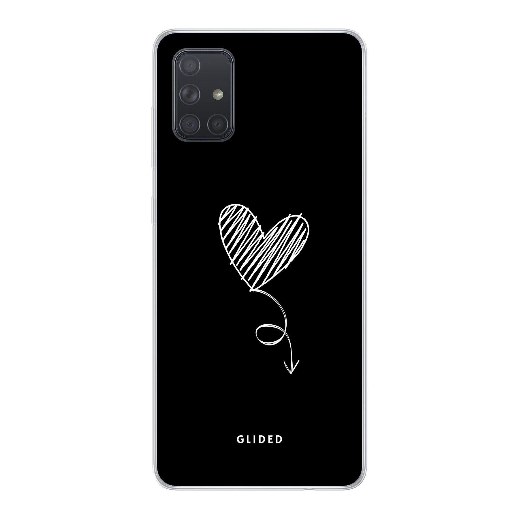 Produktbild Dark Heart - Samsung Galaxy A71 5G Handyhülle