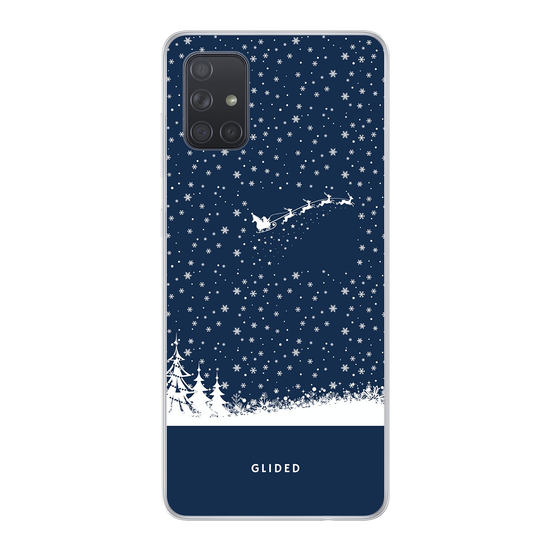Produktbild Flying Santa - Samsung Galaxy A71 5G Handyhülle