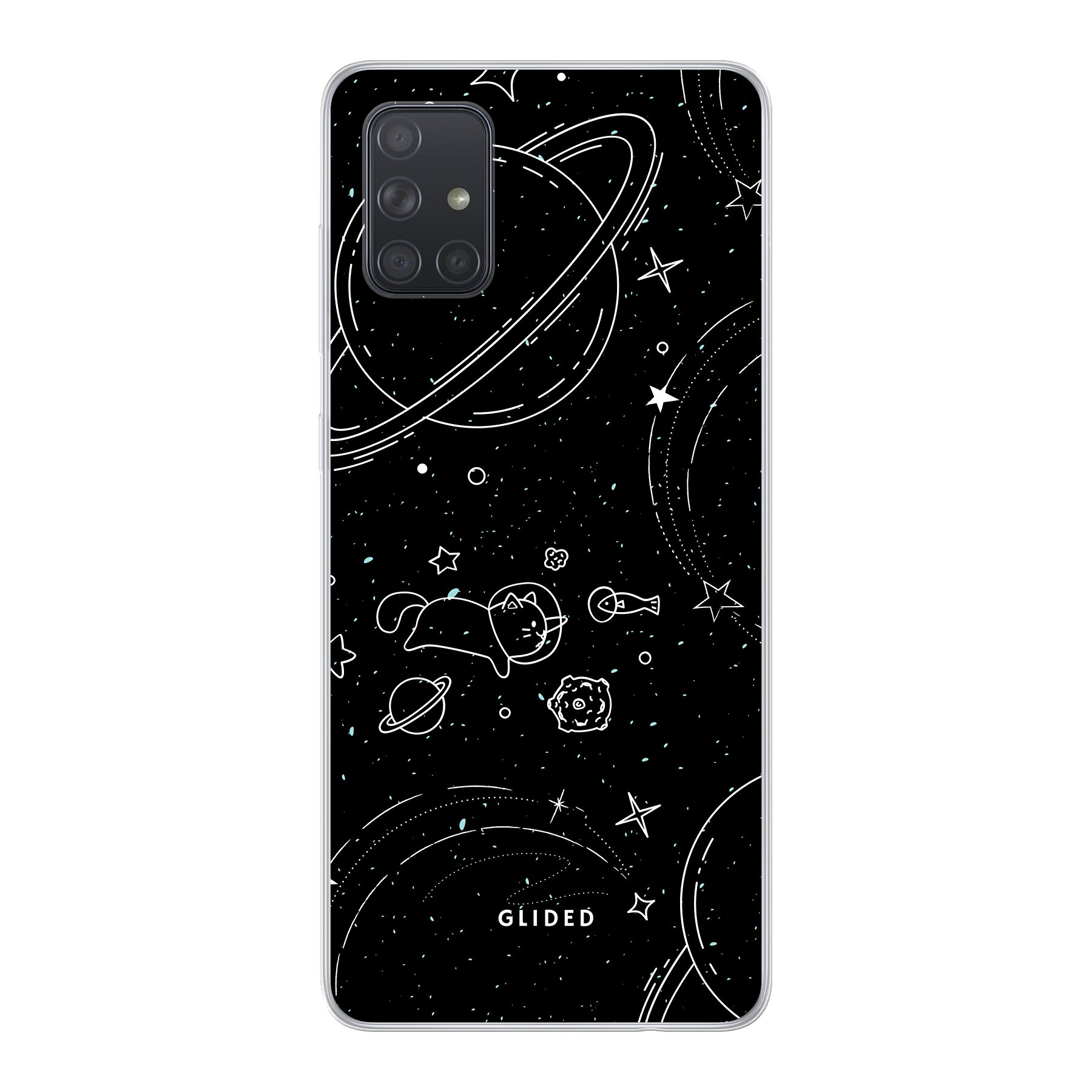 Produktbild Cosmic Cat - Samsung Galaxy A71 5G Handyhülle