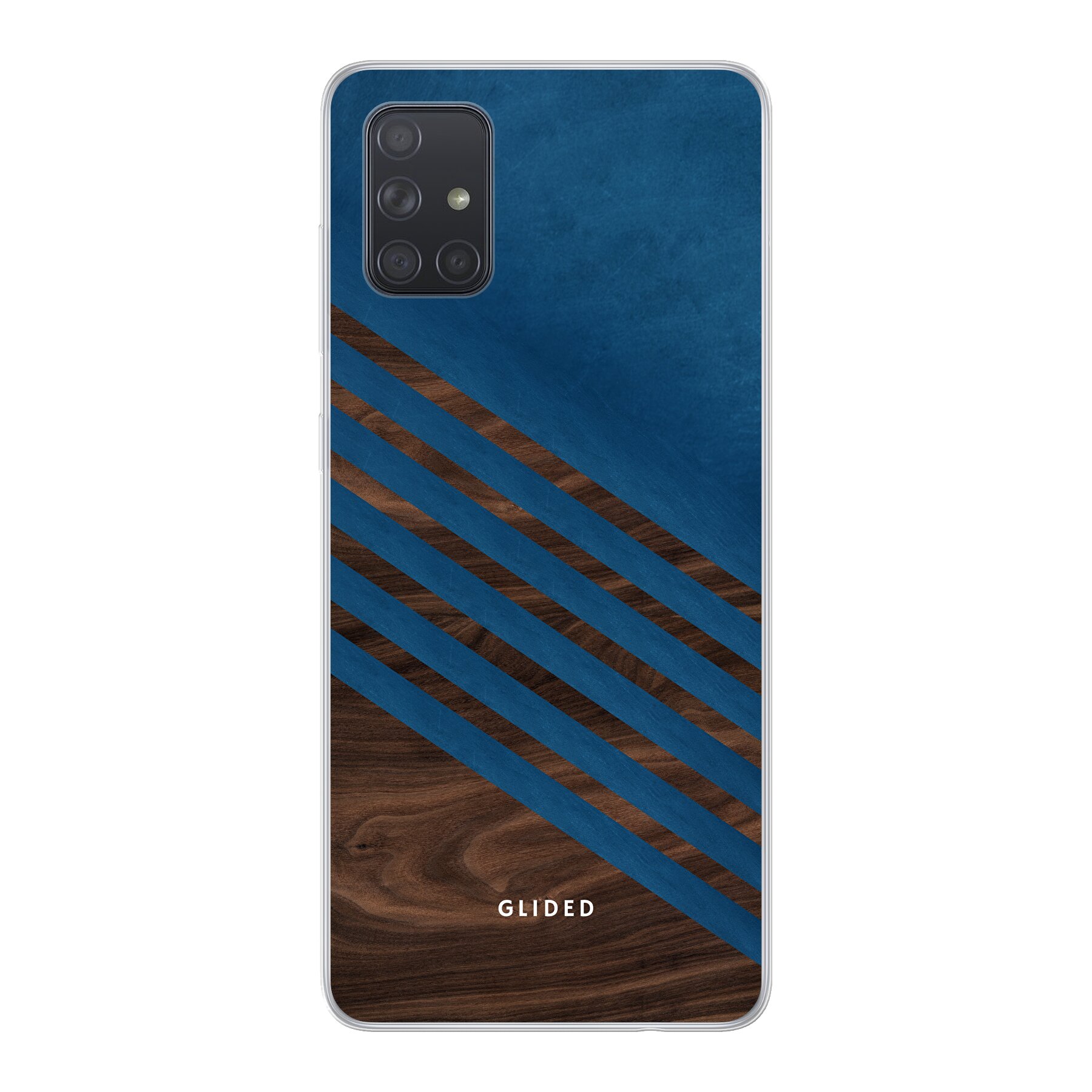 Produktbild Blue Wood - Samsung Galaxy A71 5G Handyhülle
