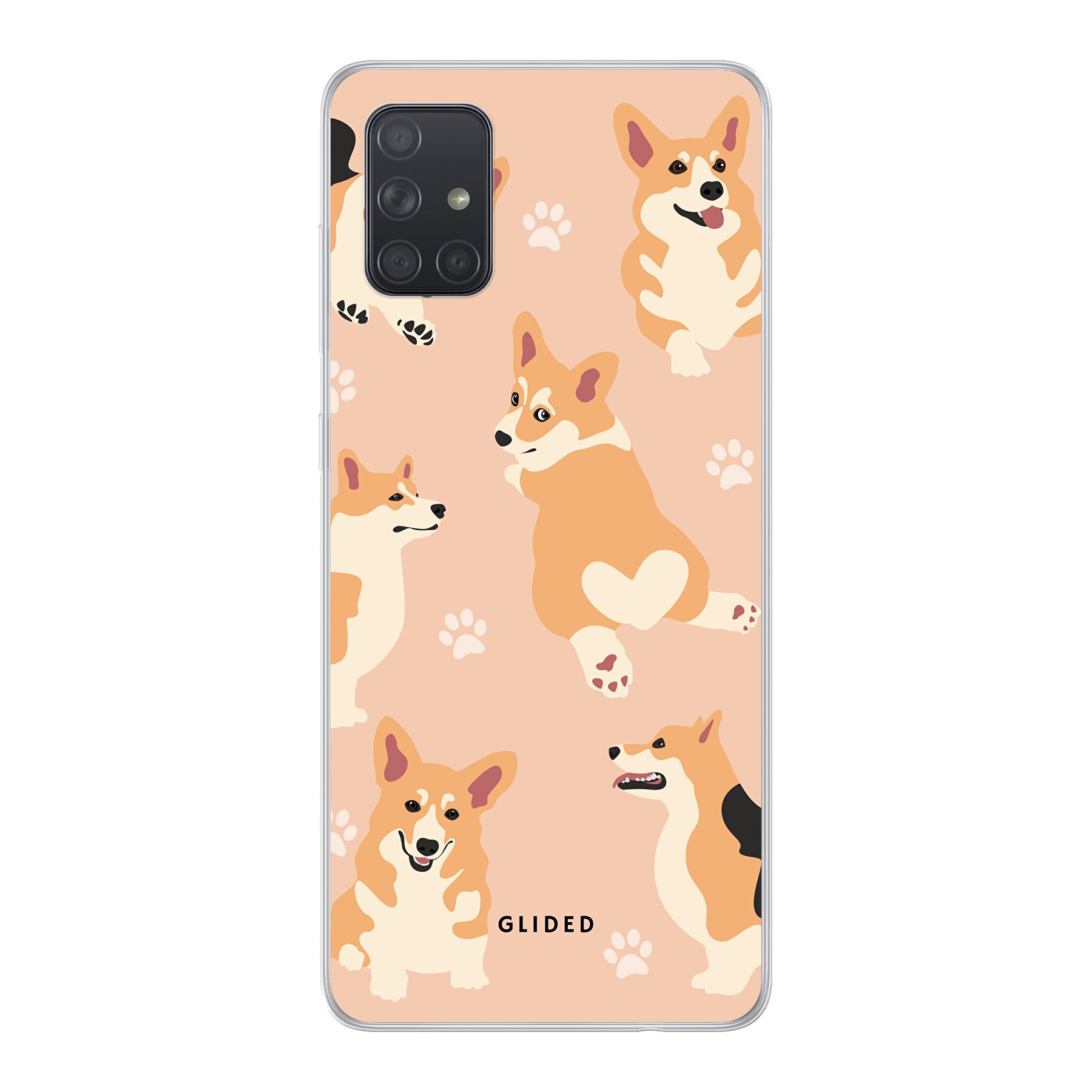 Produktbild Corgi Love - Samsung Galaxy A71 5G Handyhülle
