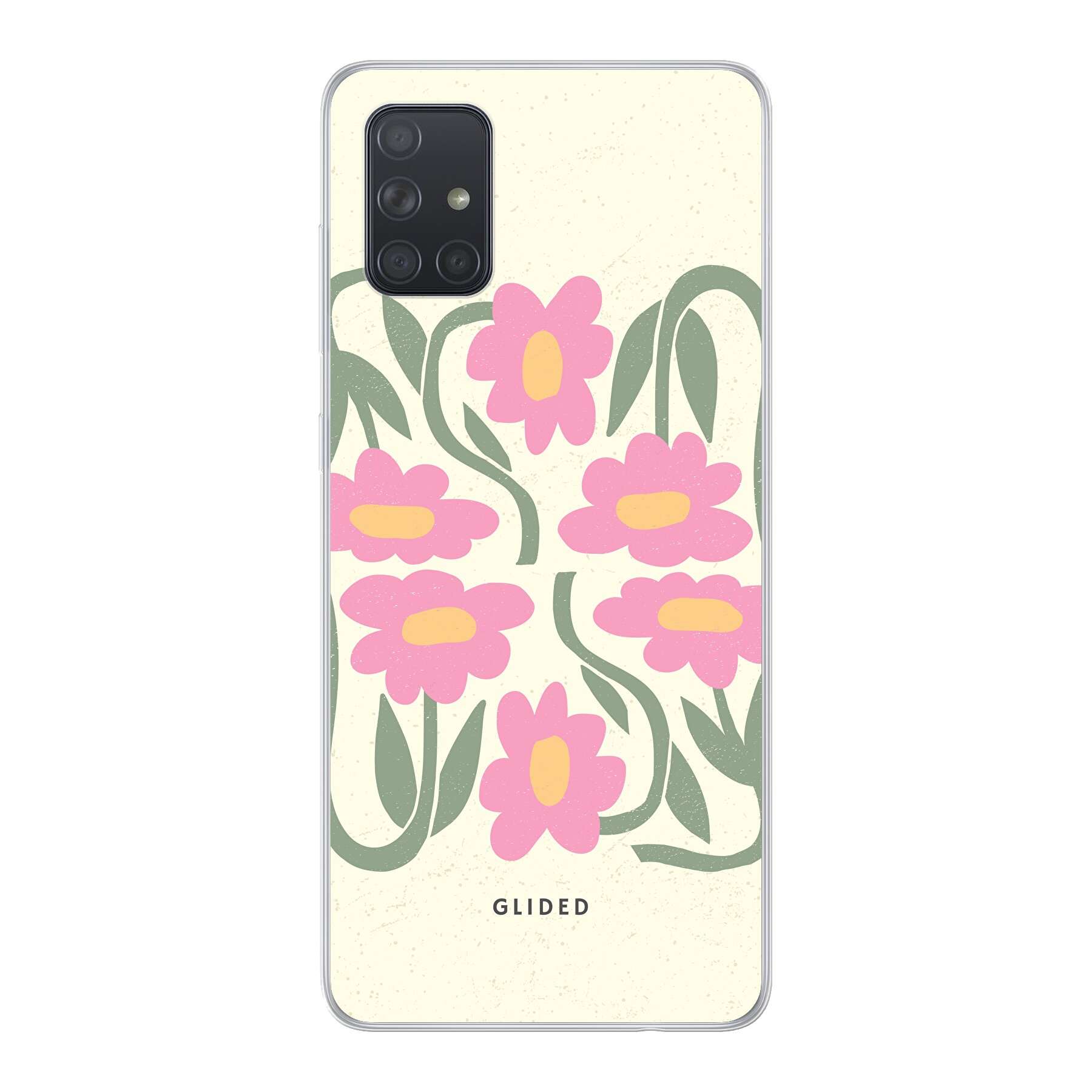 Produktbild Flowy Pink - Samsung Galaxy A71 5G Handyhülle