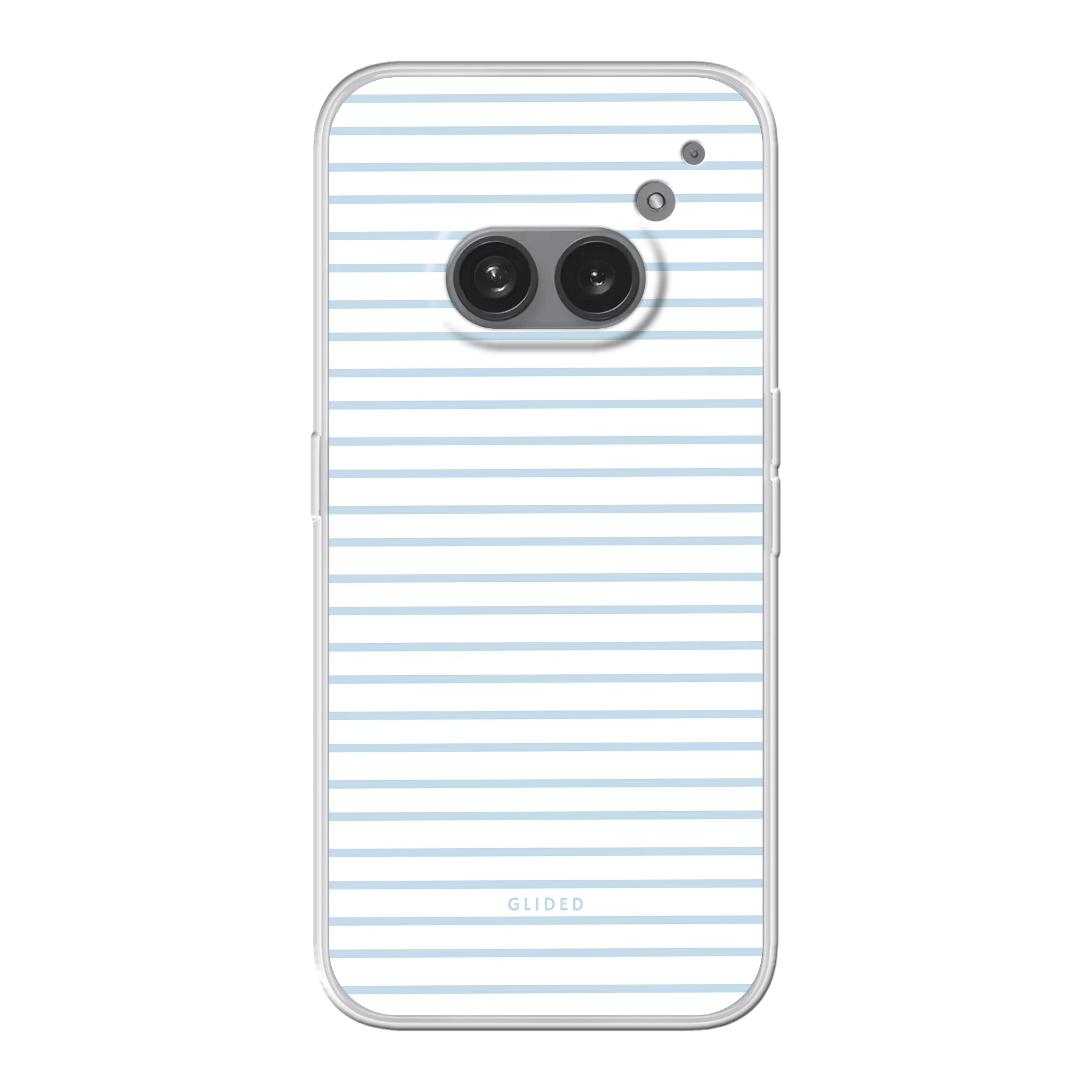 Blue & White Stripes - Nothing Phone 2a Plus Handyhülle