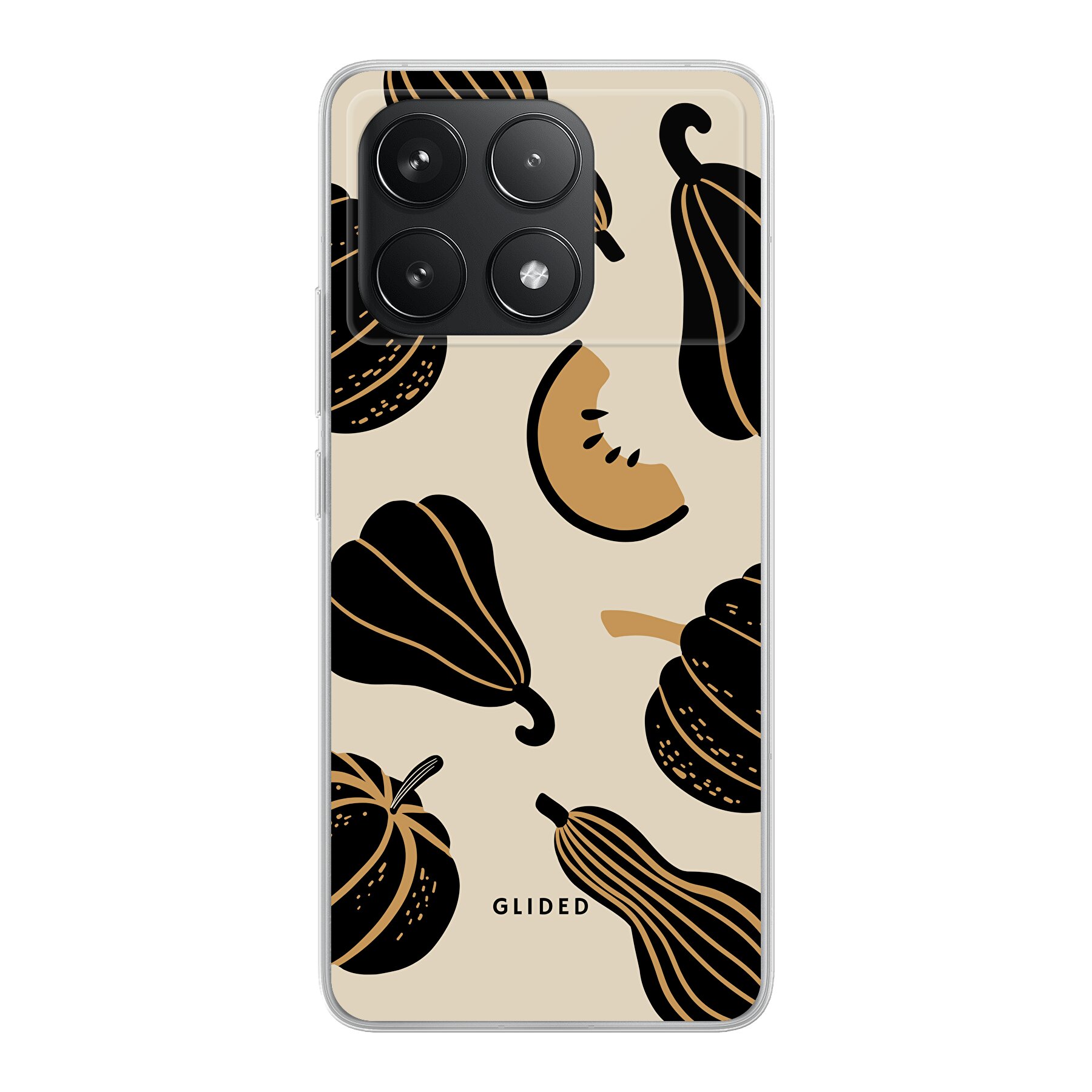 Produktbild Beige and Black Pumpkin - Xiaomi Redmi K70 Handyhülle