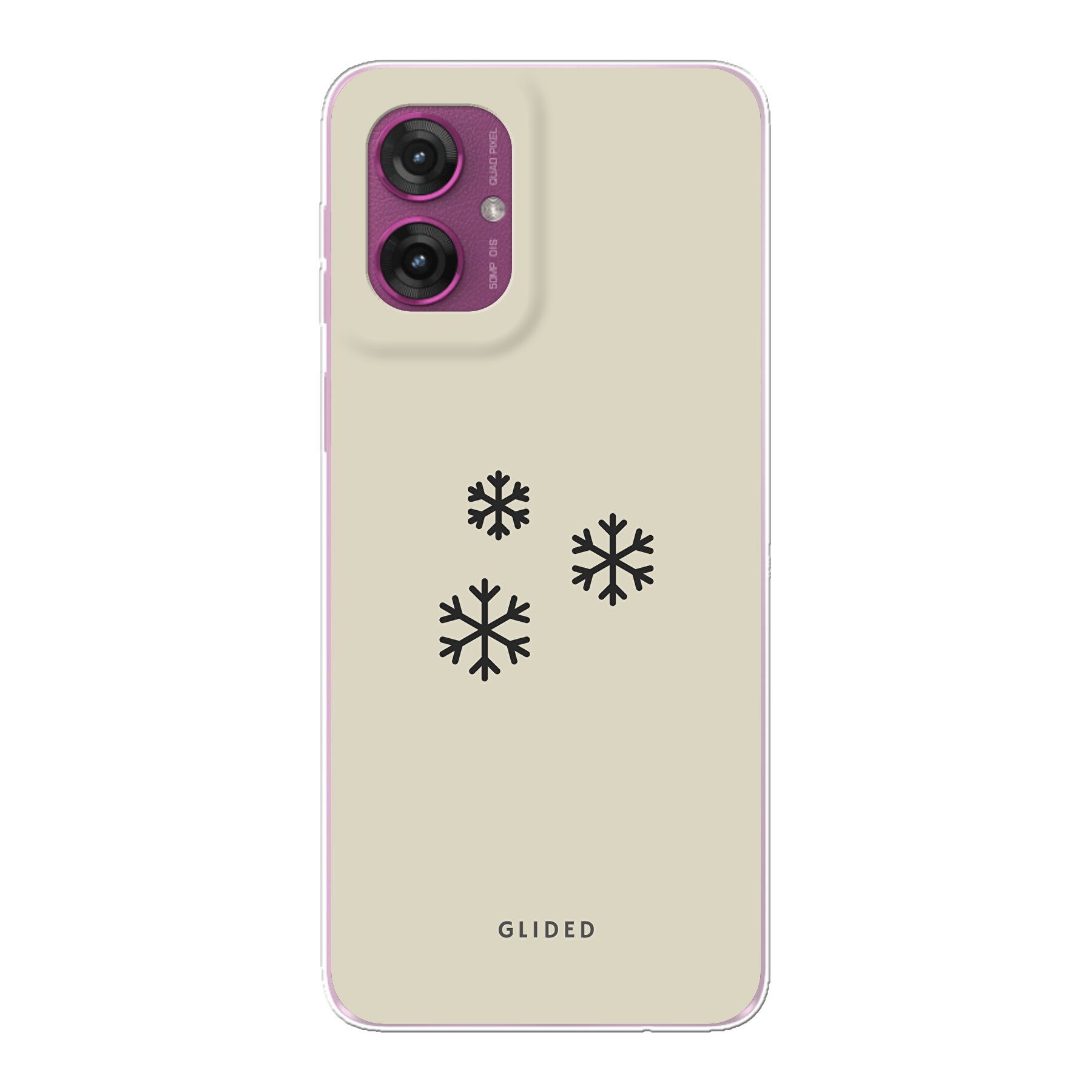 Imagen del producto Snowflakes - Motorola Moto G55 Funda