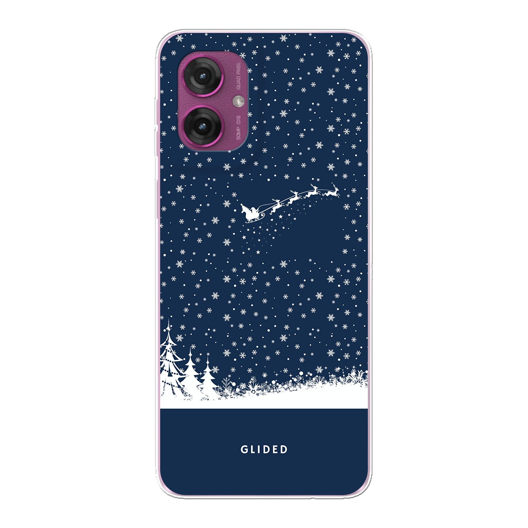 Imagen del producto Flying Santa - Motorola Moto G55 Funda