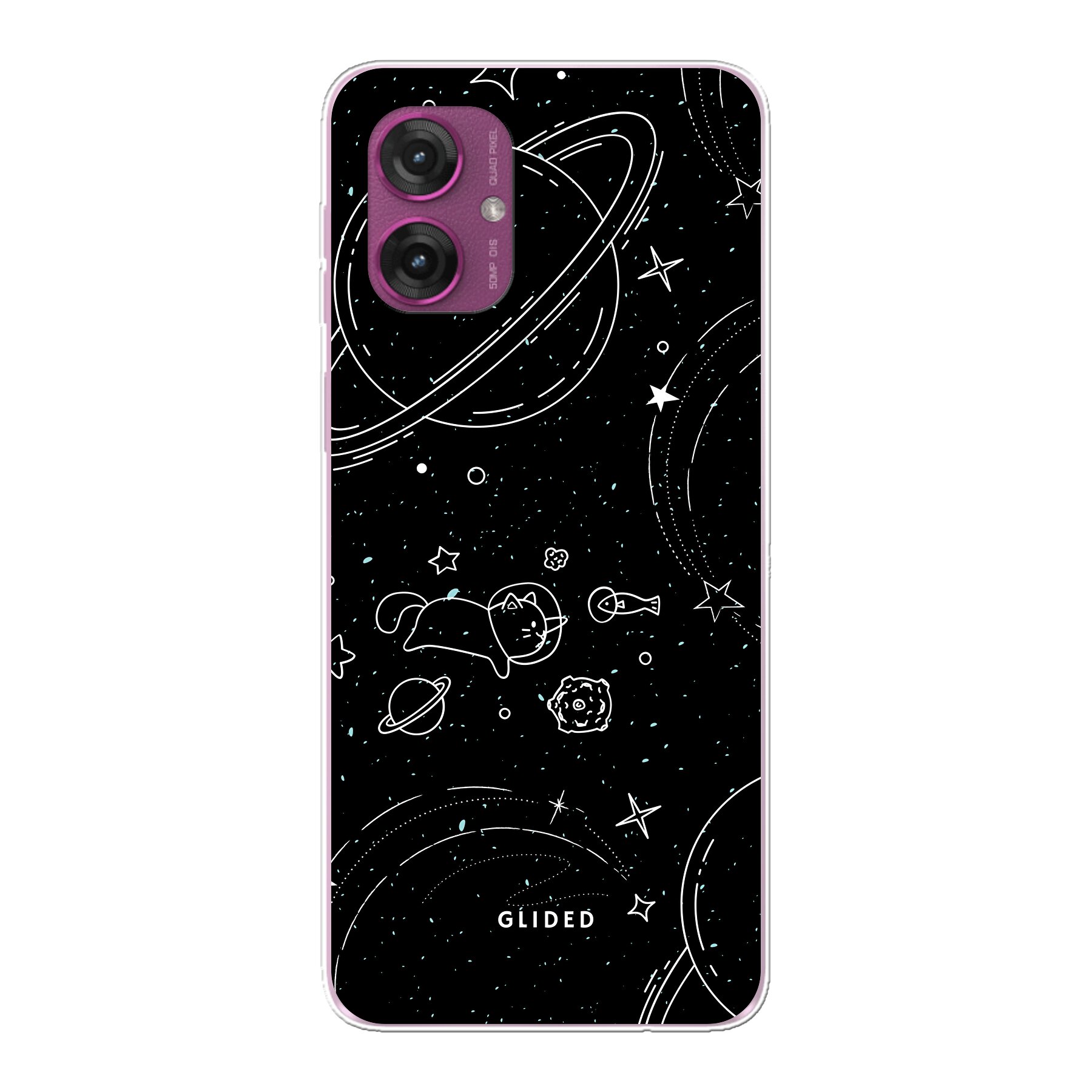 Produktbild Cosmic Cat - Motorola Moto G55 Handyhülle