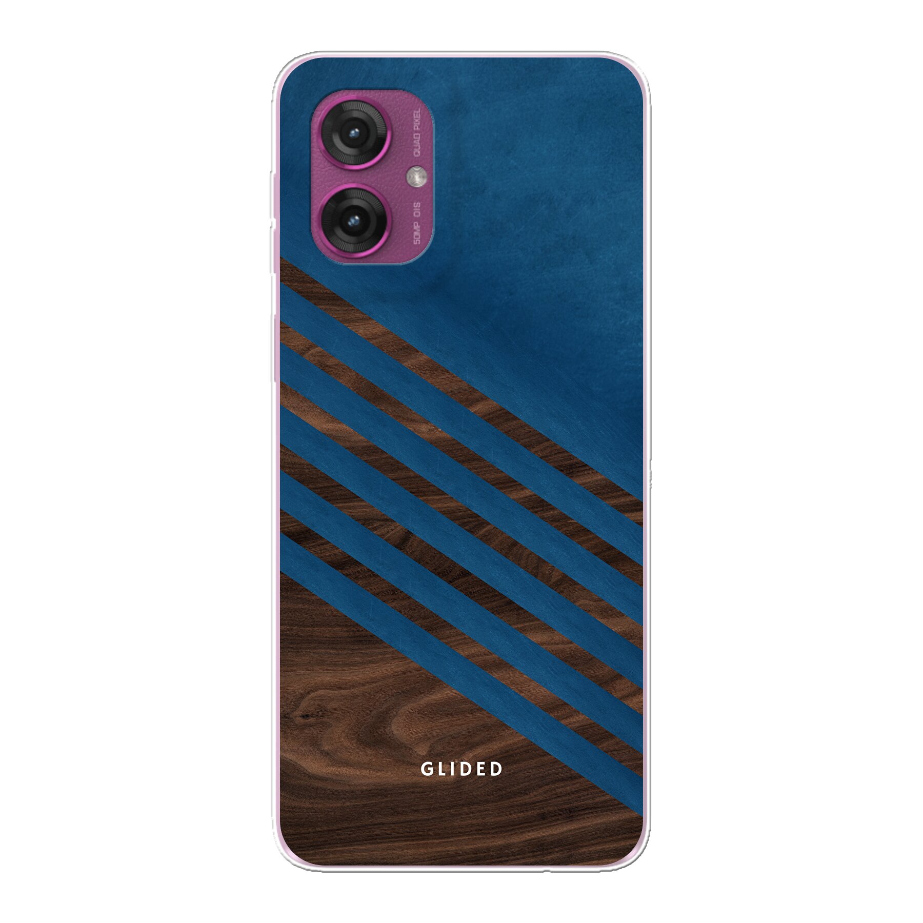 Product image Blue Wood - Motorola Moto G55 Phone case