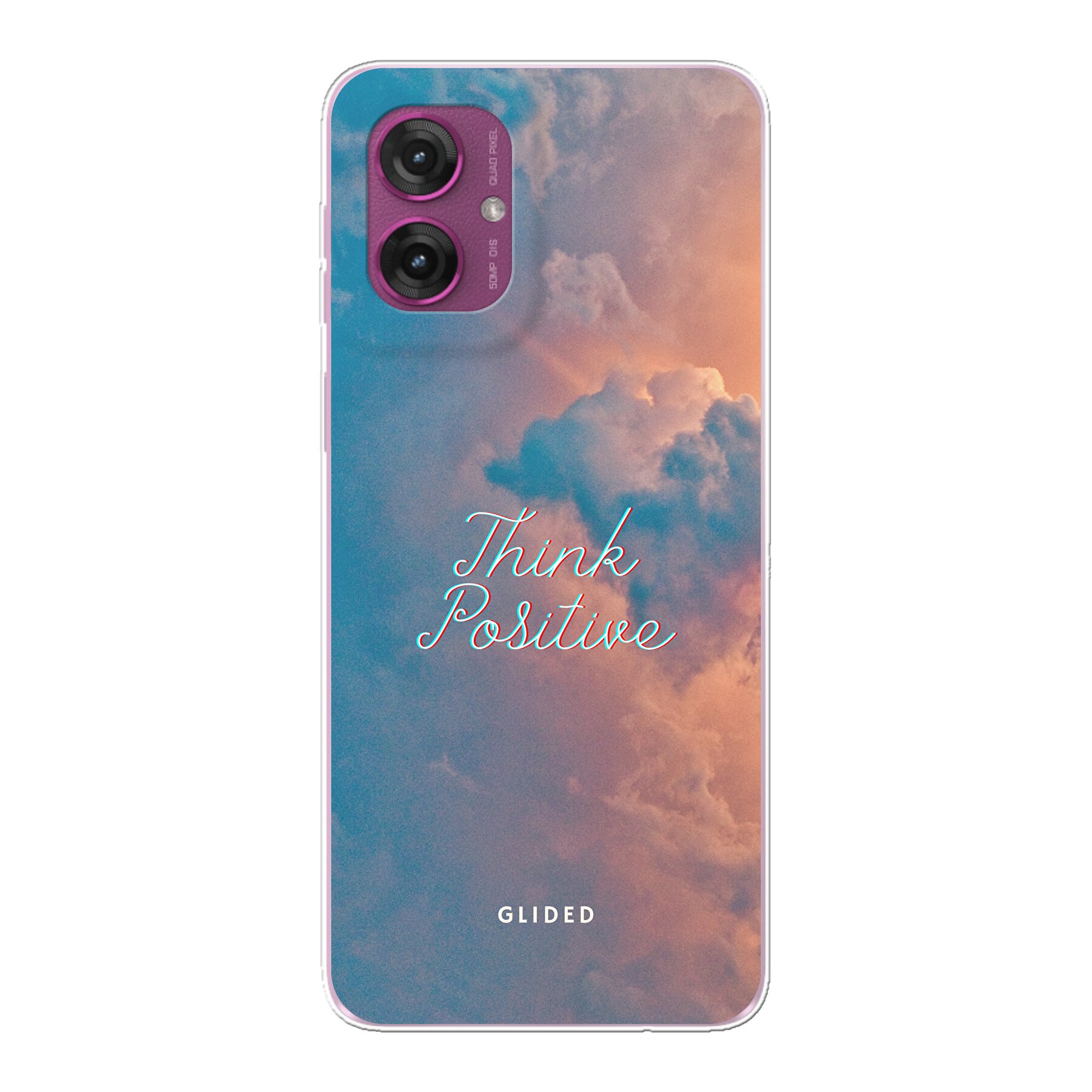 Produktbild Think positive - Motorola Moto G55 Handyhülle