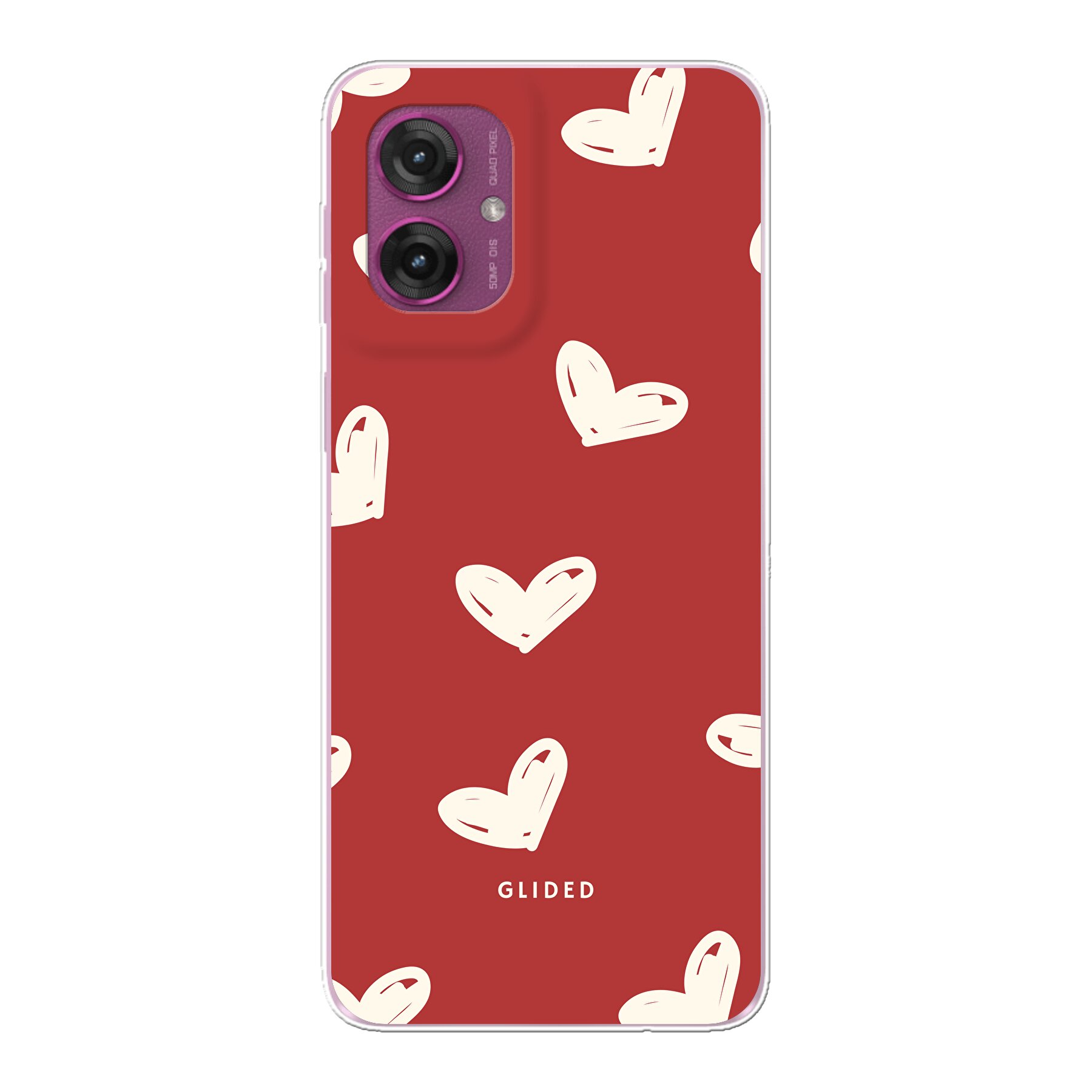 Produktbild Red Love - Motorola Moto G55 Handyhülle