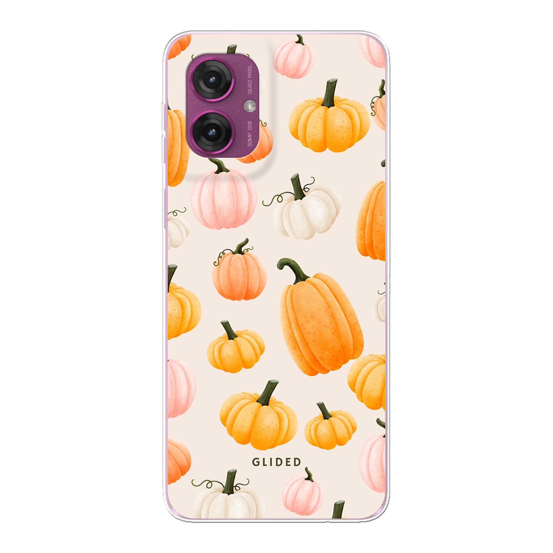 Produktbild Pastel Pumpkin - Motorola Moto G55 Handyhülle