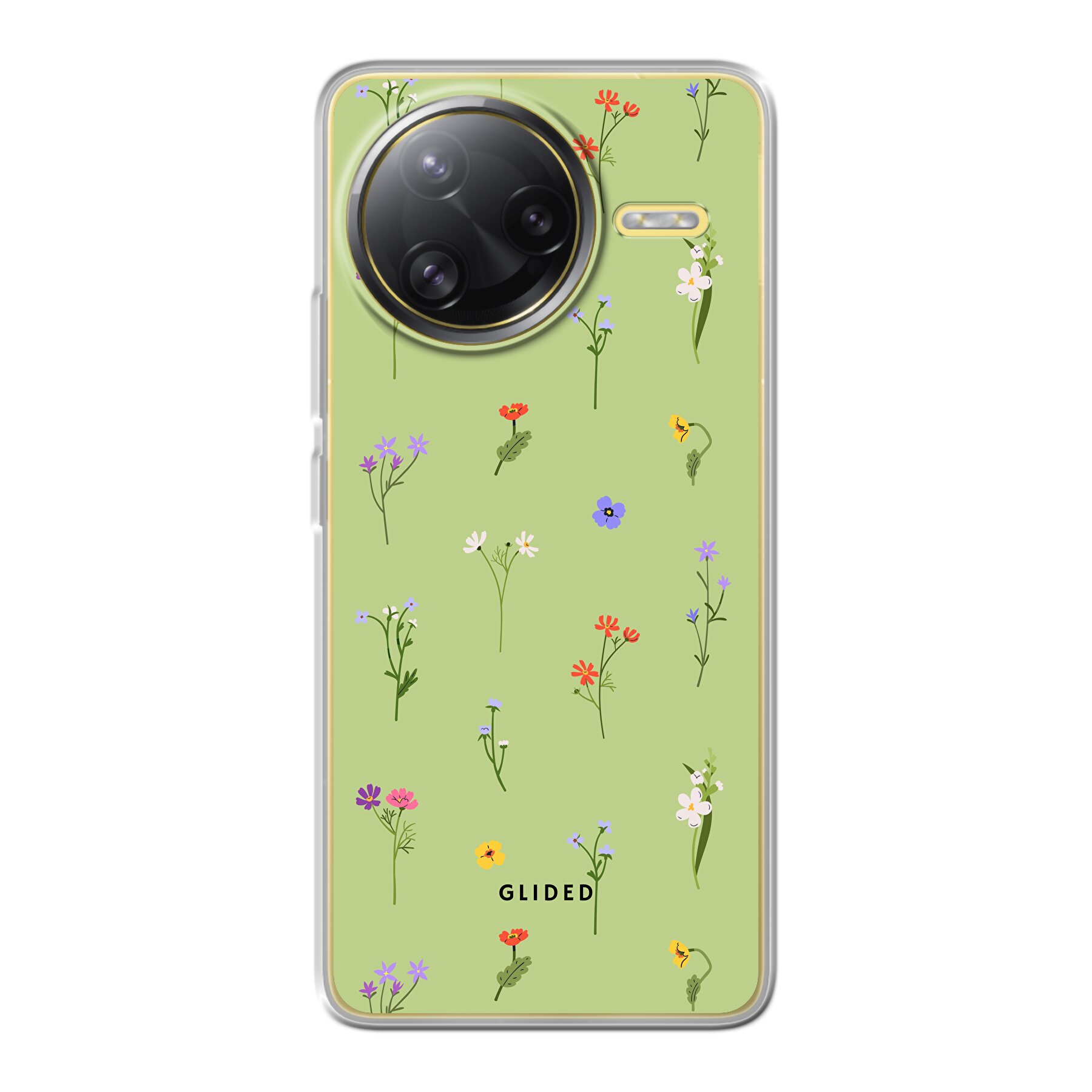 Produktbild Green Floral - Xiaomi Poco F7 Ultra Handyhülle