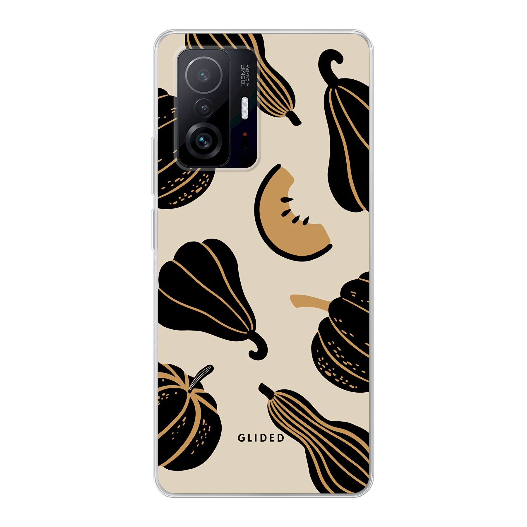 Produktbild Beige and Black Pumpkin - Xiaomi 11T Pro Handyhülle