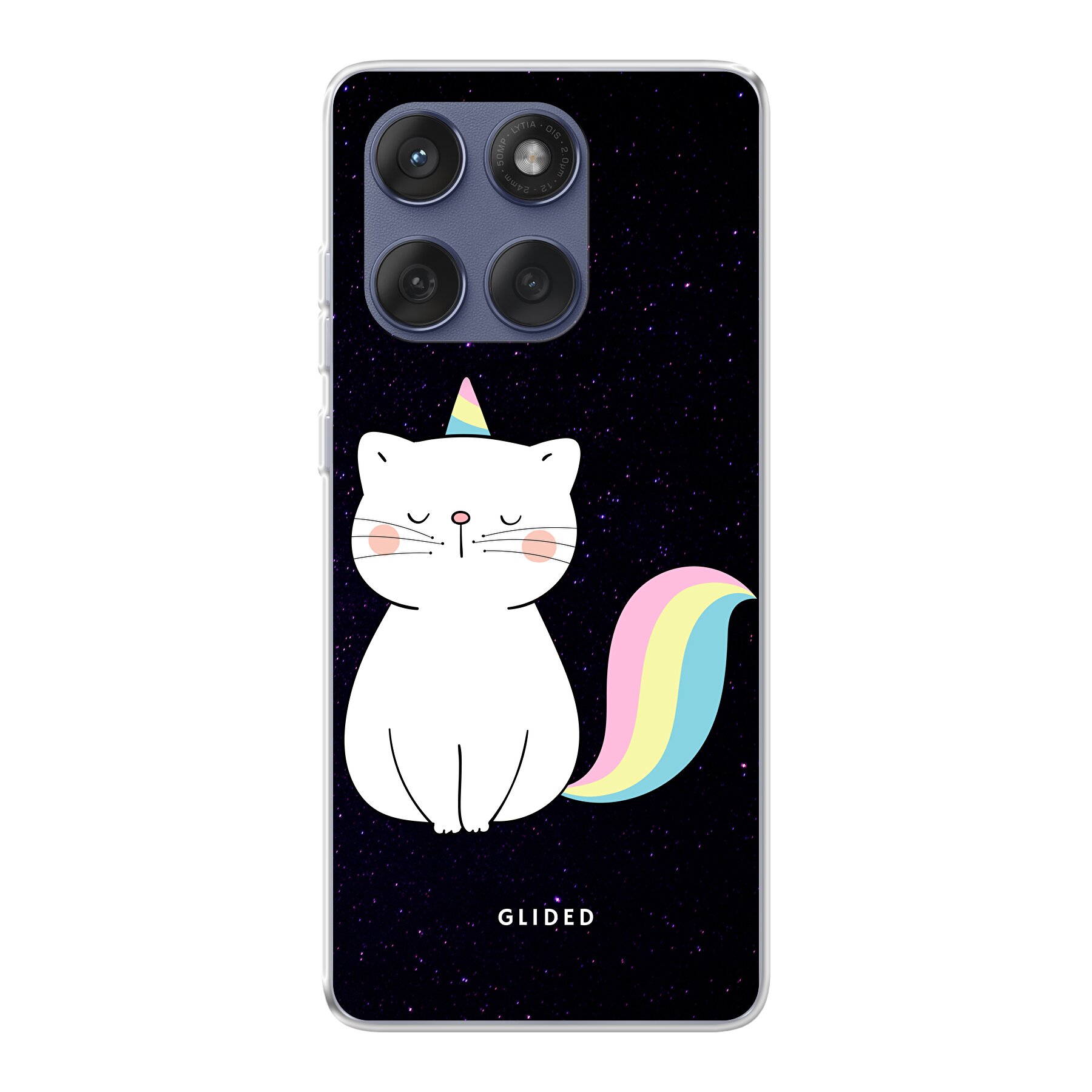 Imagen del producto Unicorn Cat - Motorola Edge 60 Funda