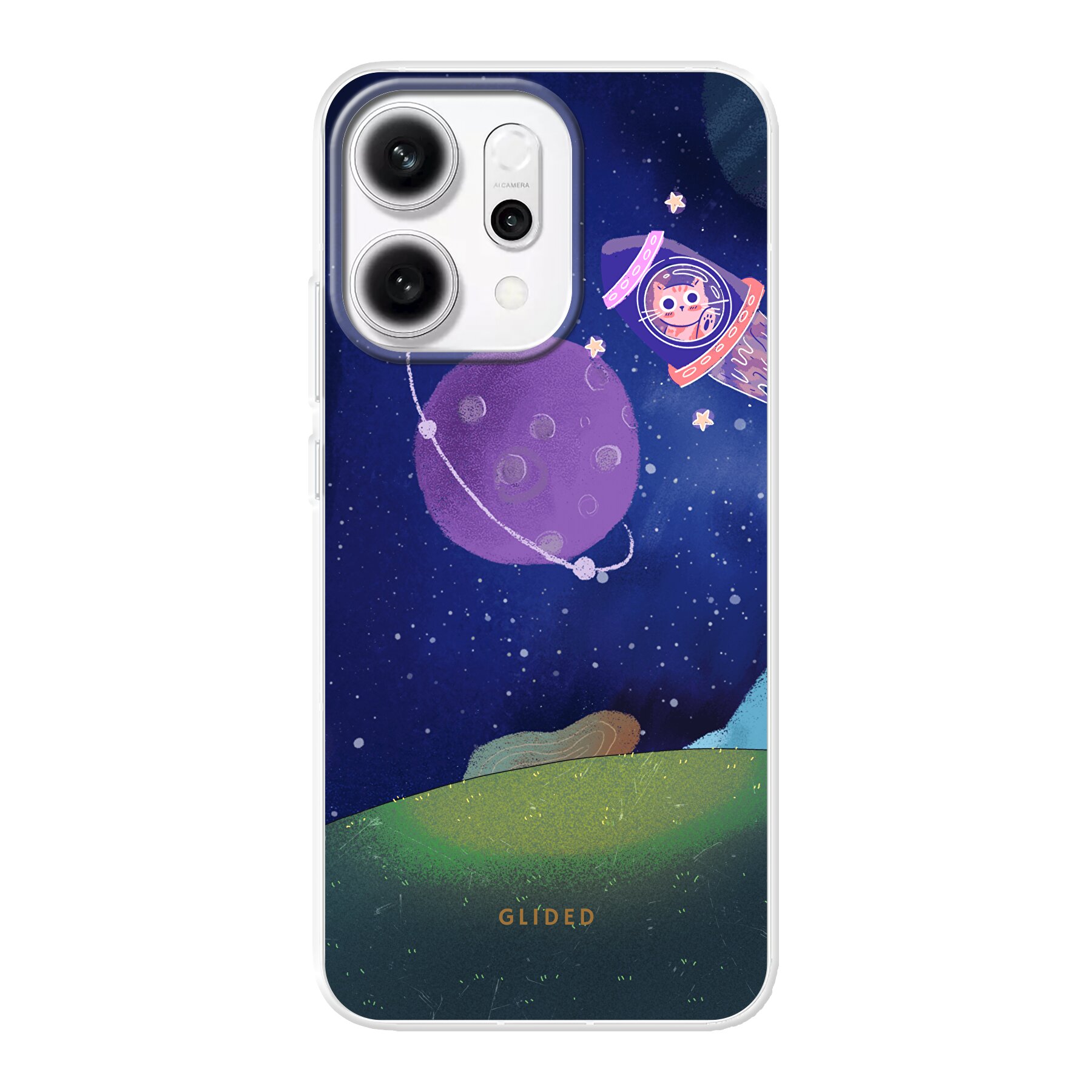 Produktbild Galaxy Cat - Oppo Reno14 Pro Handyhülle