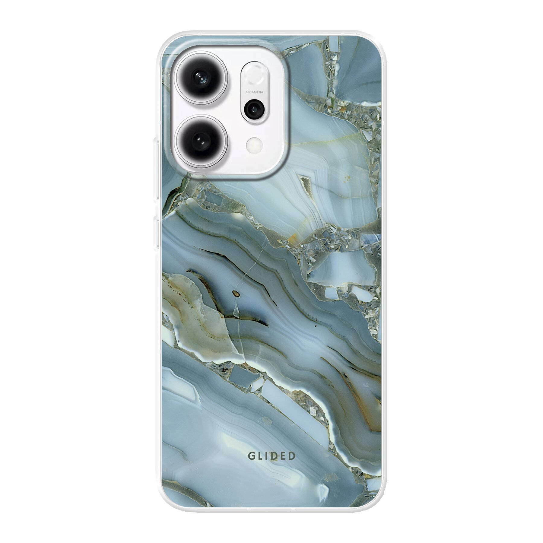 Produktbild Green Marble - Oppo Reno14 Pro Handyhülle