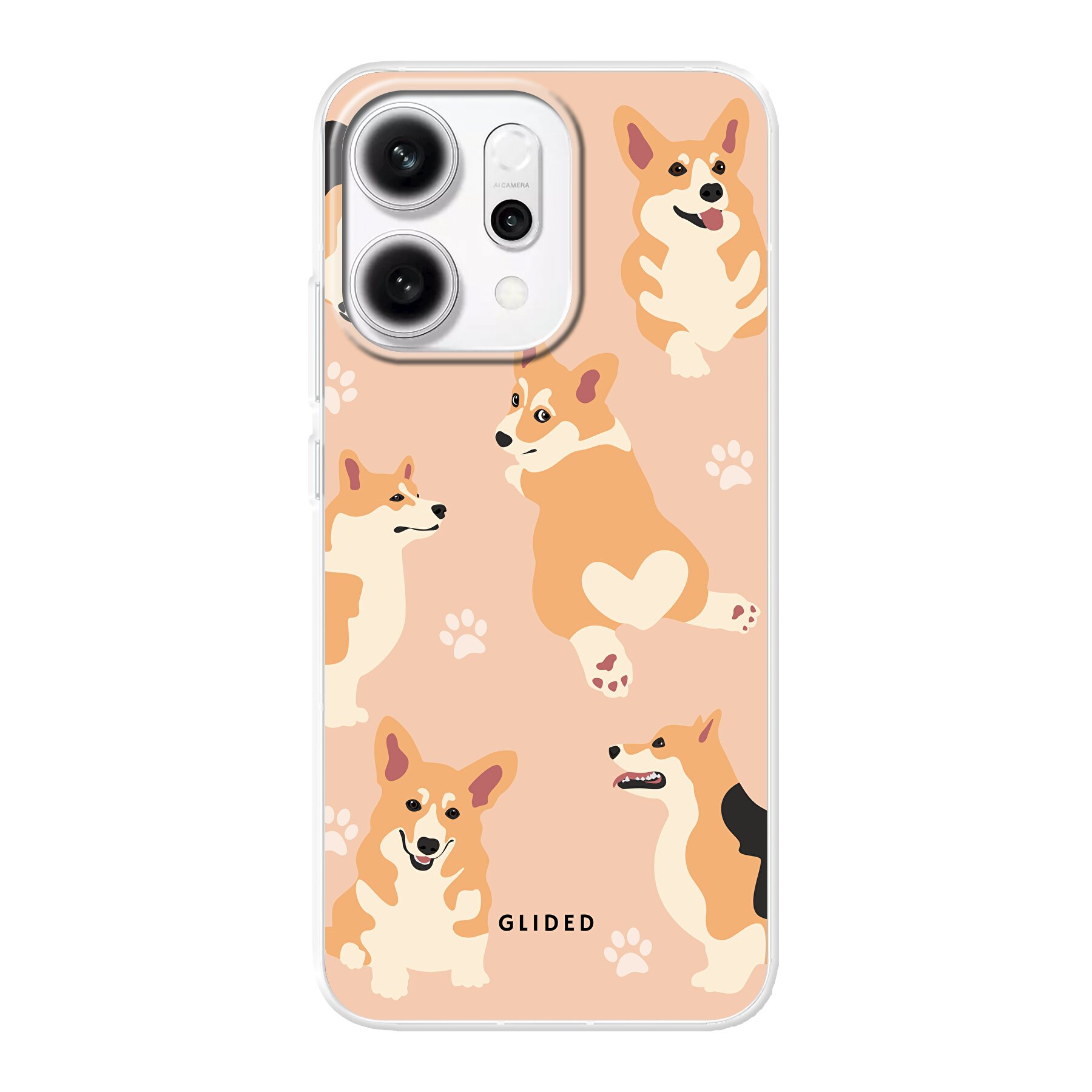 Produktbild Corgi Love - Oppo Reno14 Pro Handyhülle