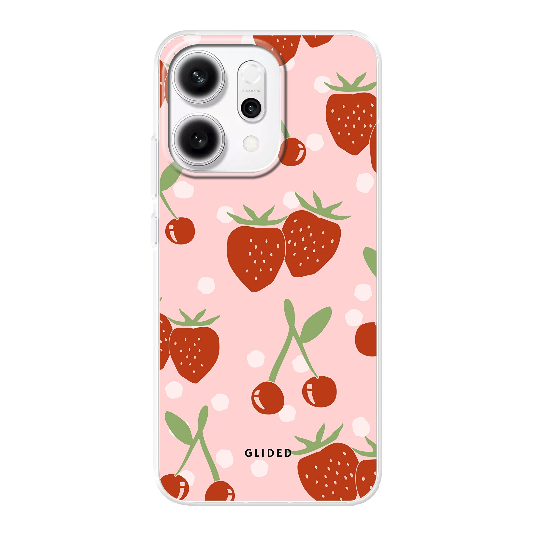 Produktbild Cherry meets Strawberry - Oppo Reno14 Pro Handyhülle