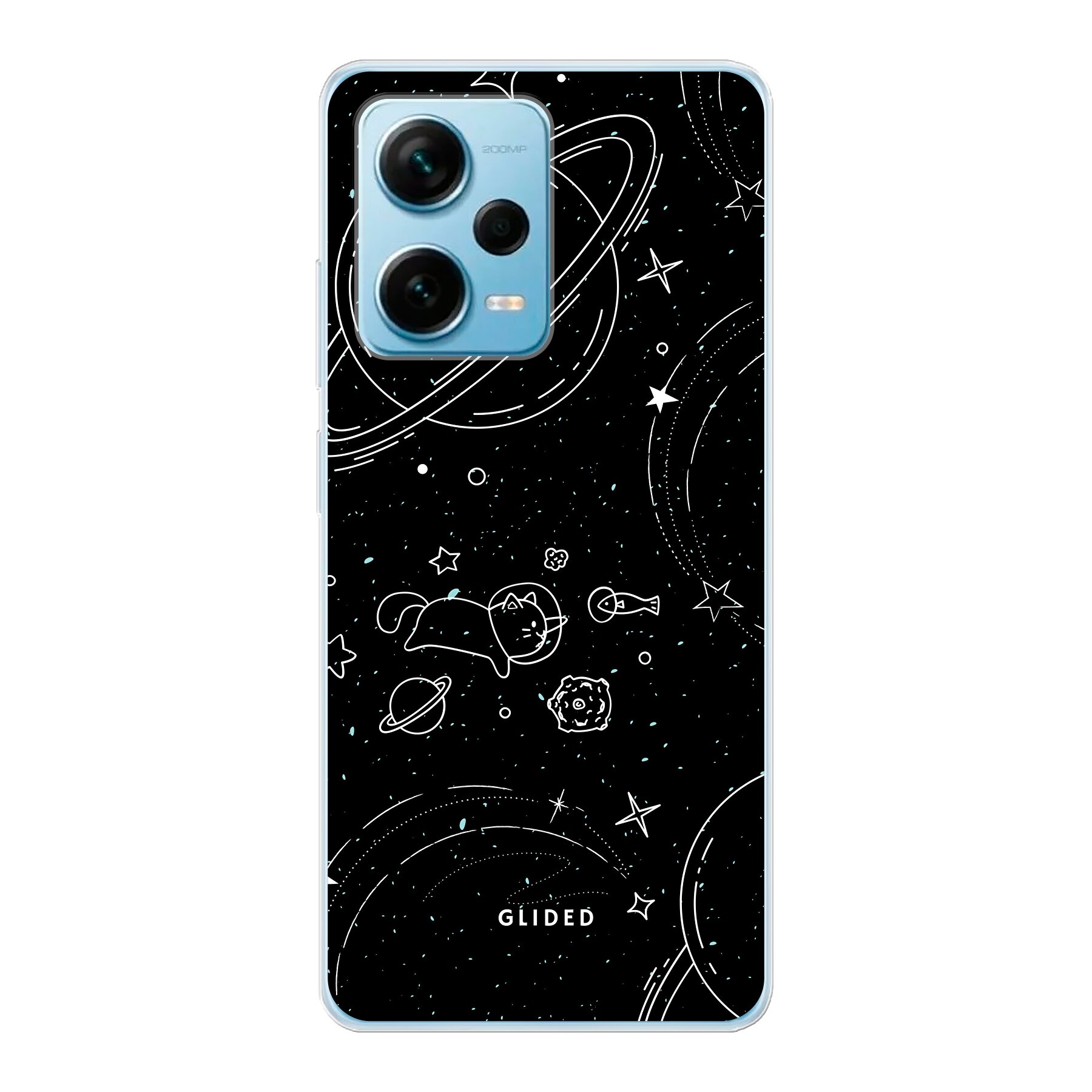 Produktbild Cosmic Cat - Xiaomi Redmi Note 12 Pro Plus Handyhülle