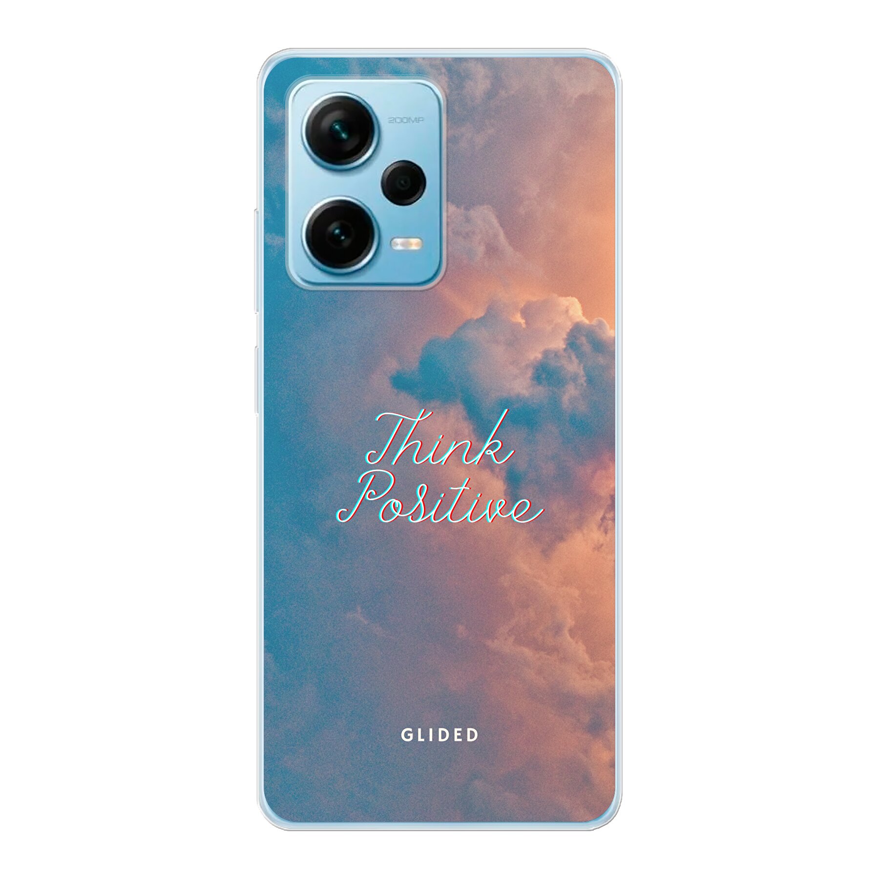 Produktbild Think positive - Xiaomi Redmi Note 12 Pro Plus Handyhülle