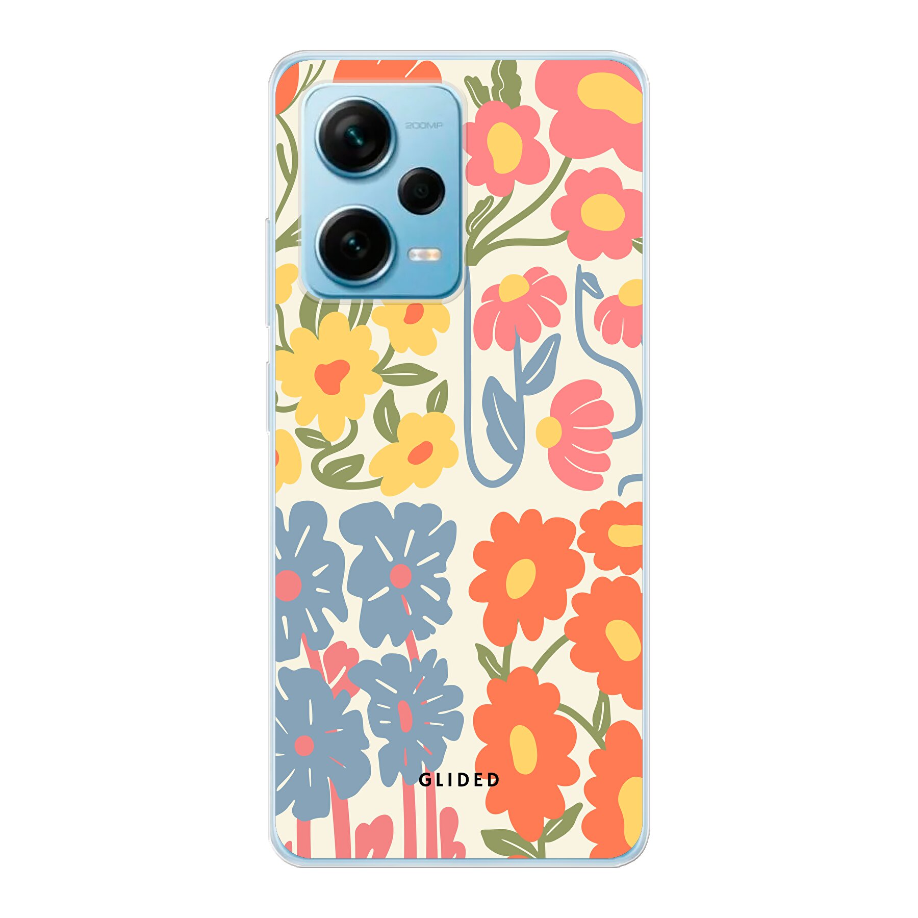 Produktbild Colorful Flowy - Xiaomi Redmi Note 12 Pro Plus Handyhülle