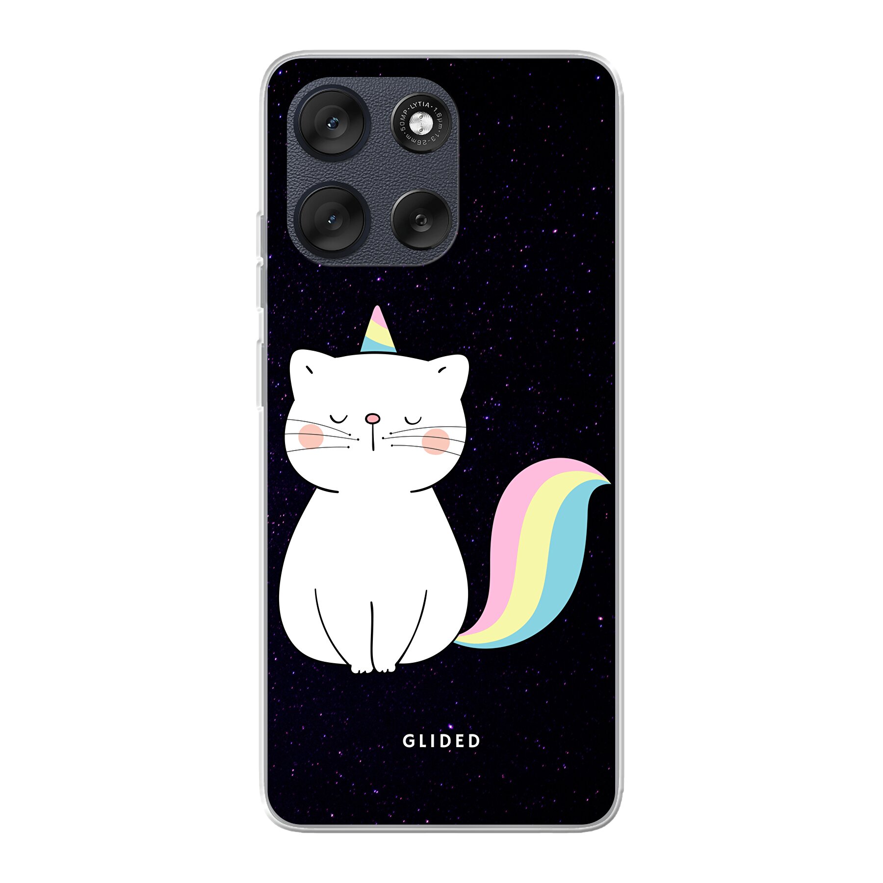 Unicorn Cat - Motorola Moto G56 Handyhülle