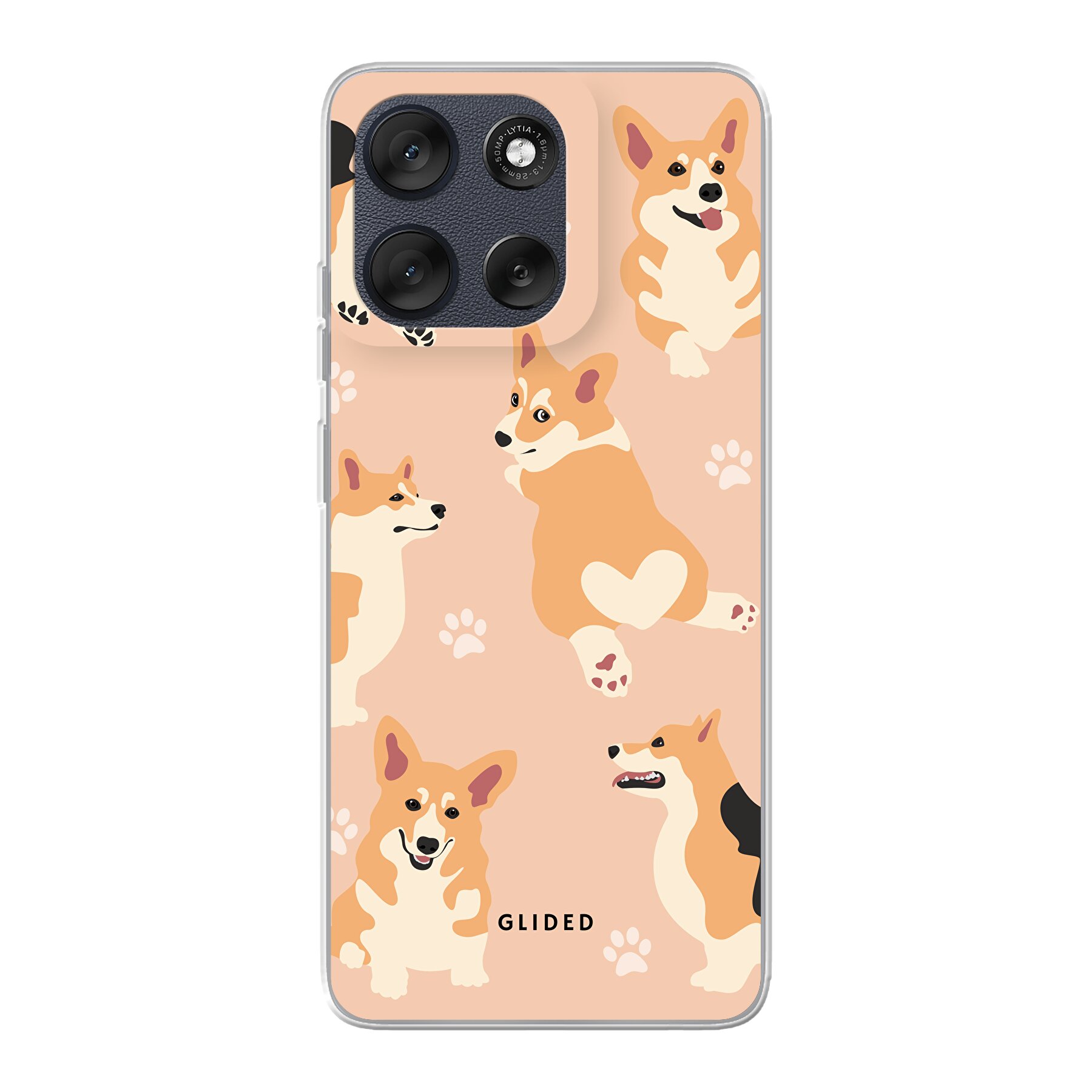 Corgi Love - Motorola Moto G56 Handyhülle