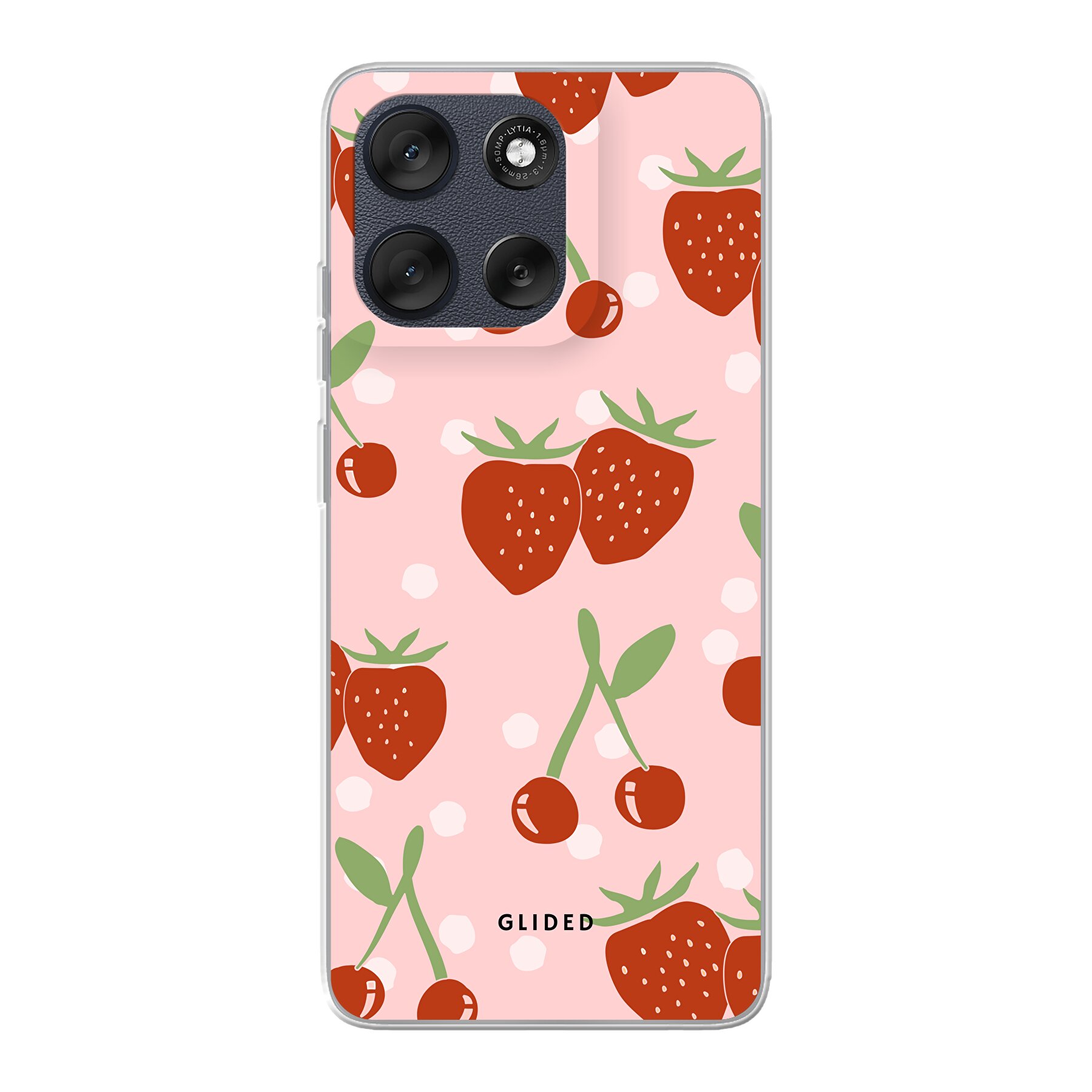 Cherry meets Strawberry - Motorola Moto G56 Handyhülle