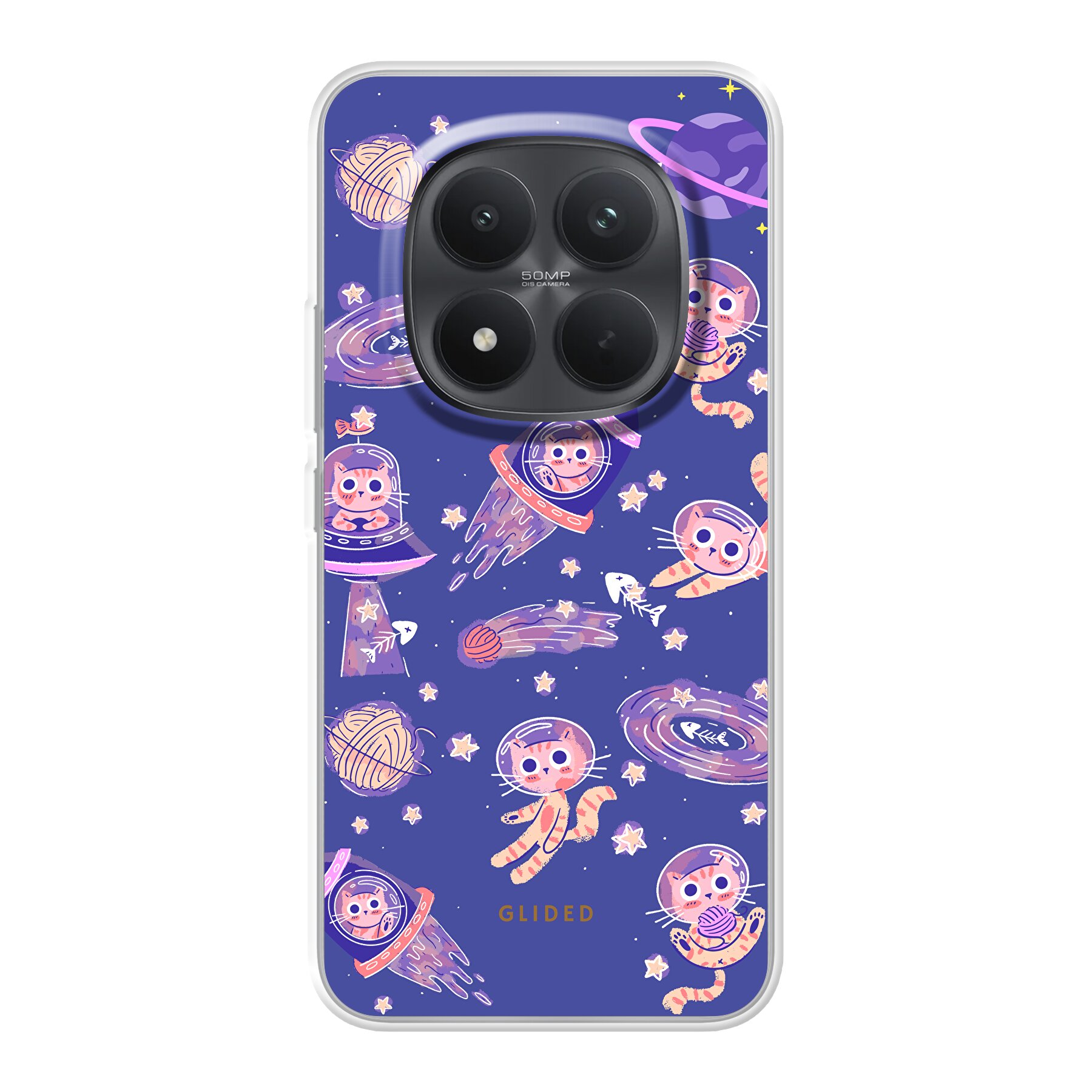 Space Cat - Xiaomi Poco M8 Pro Handyhülle