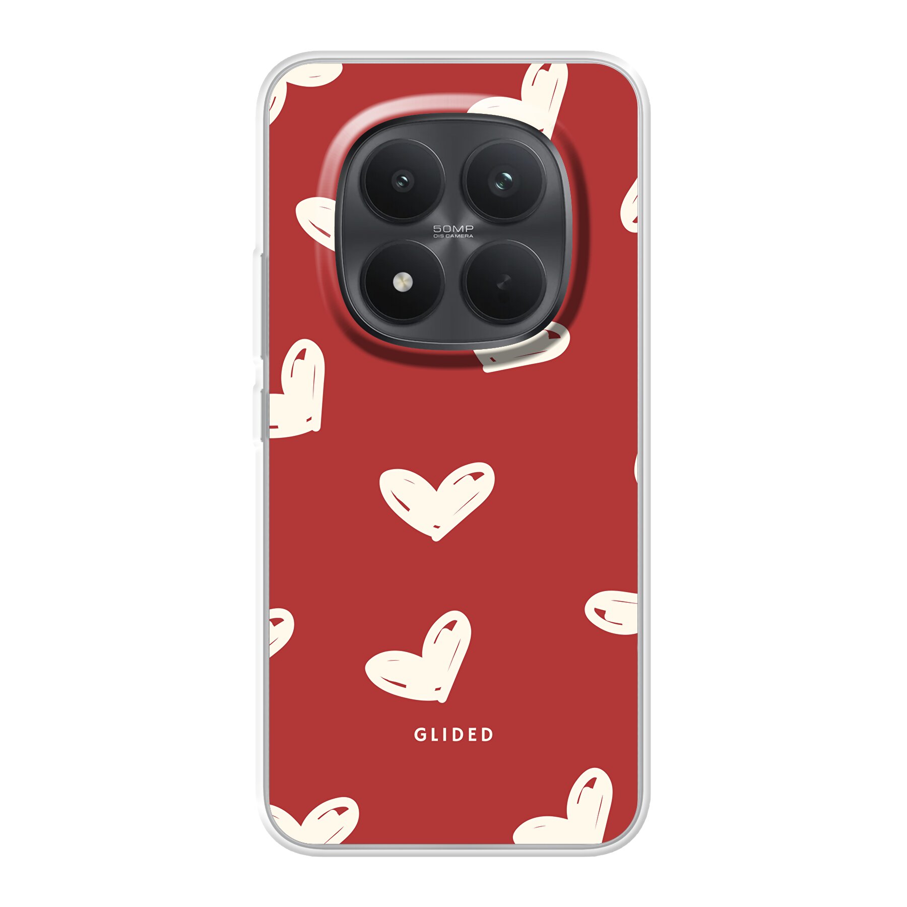 Red Love - Xiaomi Poco M8 Pro Handyhülle