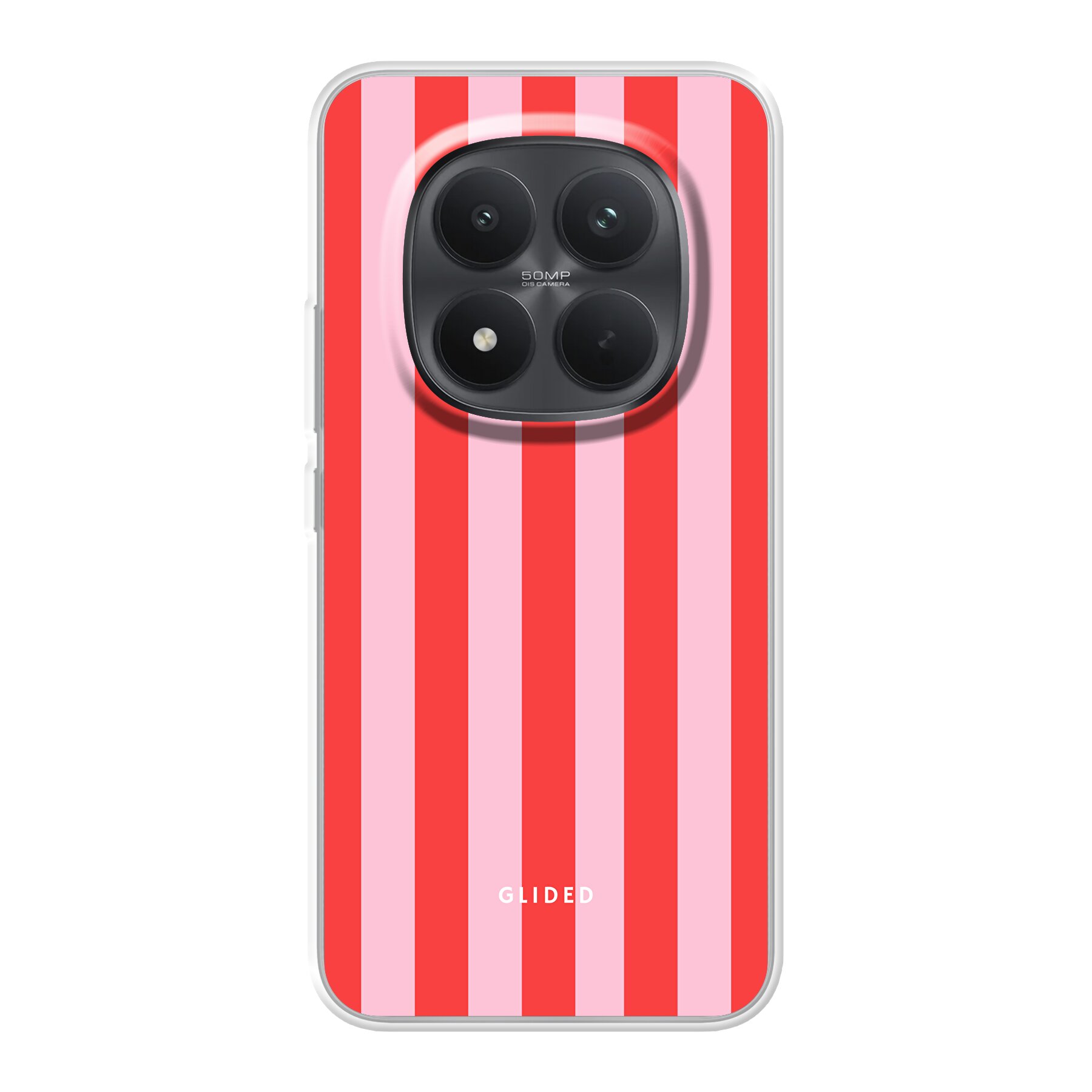 Red & Pink - Xiaomi Poco M8 Pro Handyhülle