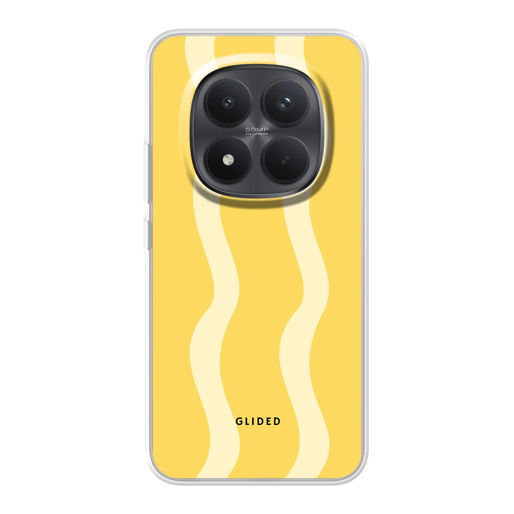 Yellow Wavy - Xiaomi Poco M8 Pro Handyhülle