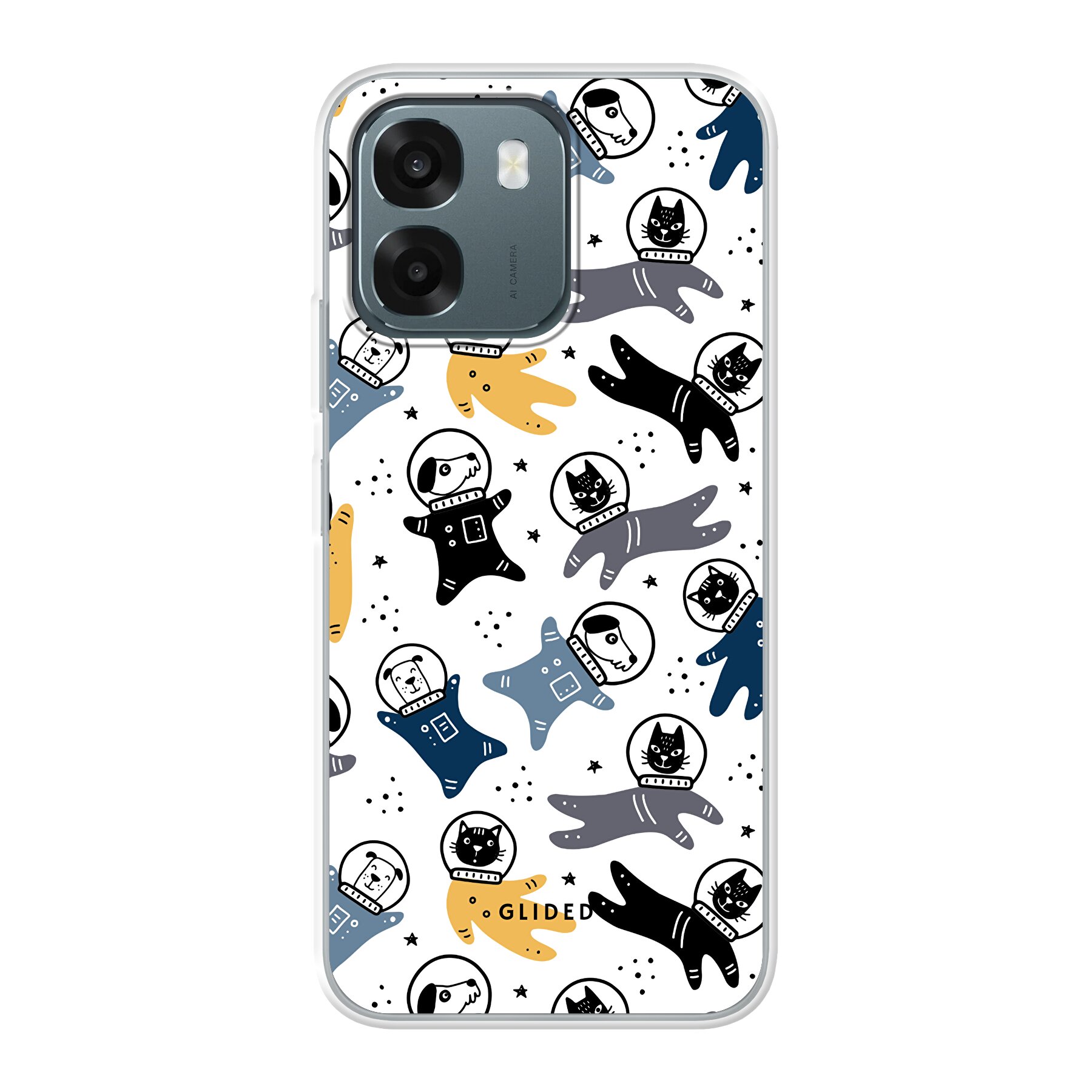 Paws Space - Oppo A6 5G Handyhülle